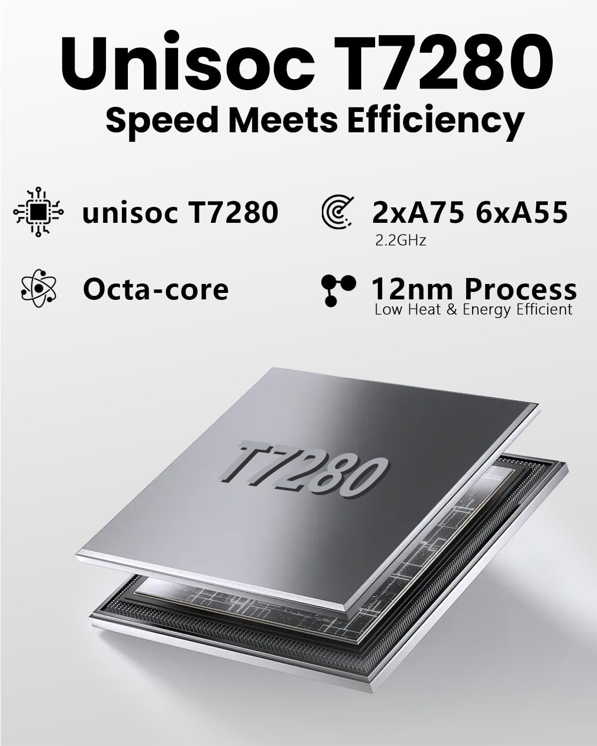 TABLET ANDROID 16 HUIHUANG T7280 11 PULGADAS 32GB RAM 128GB ROM - 5