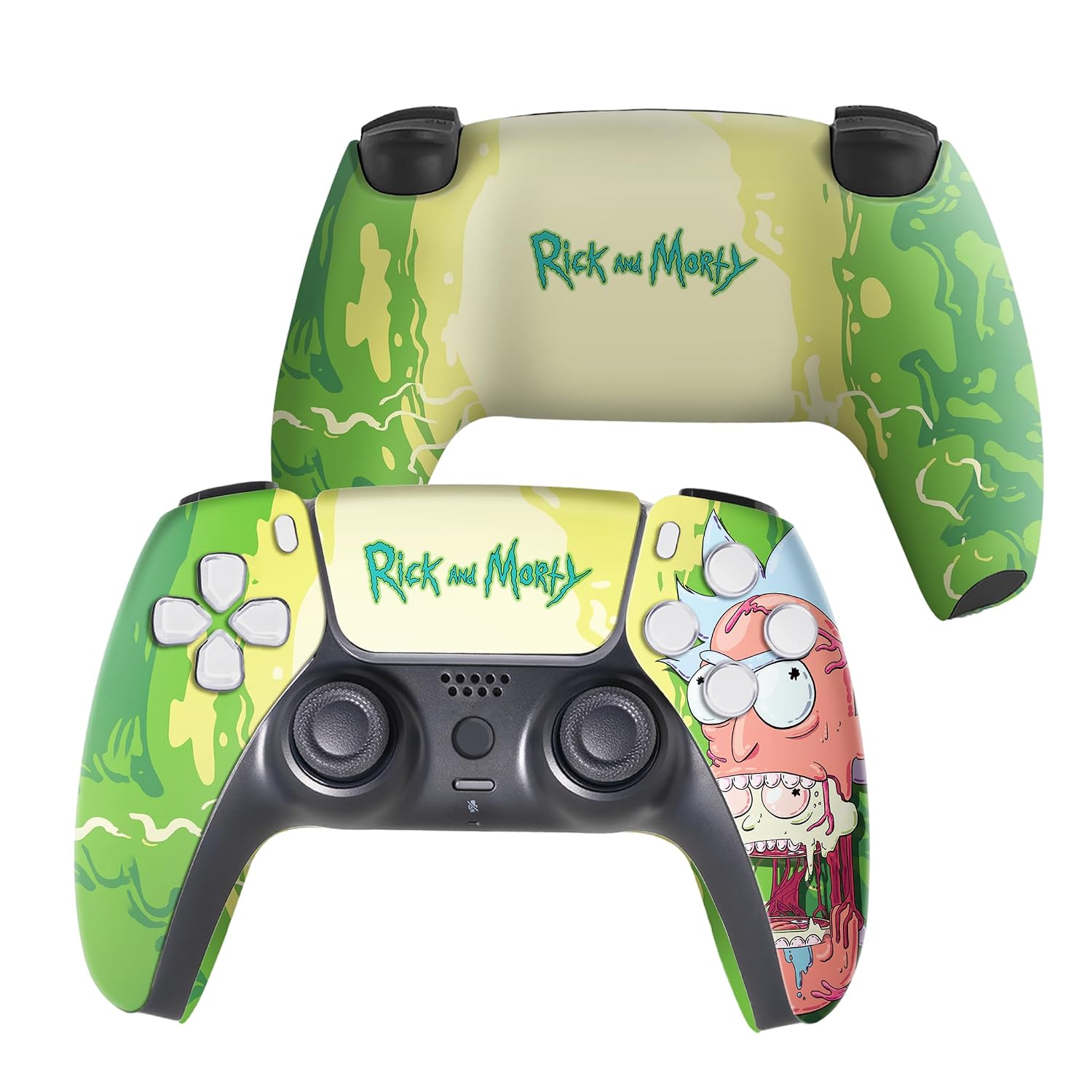 CONTROL INALÁMBRICO BABY CUDDLE BOX RICCKY MORTTY PARA PS5 PERSONALIZADO - 1