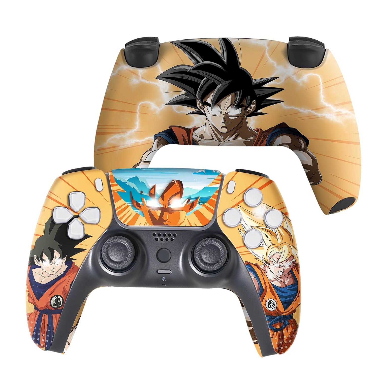 CONTROL INALÁMBRICO PERSONALIZADO BABY CUDDLE BOX OVERPOWERED GOKKU PARA PS5 - 1