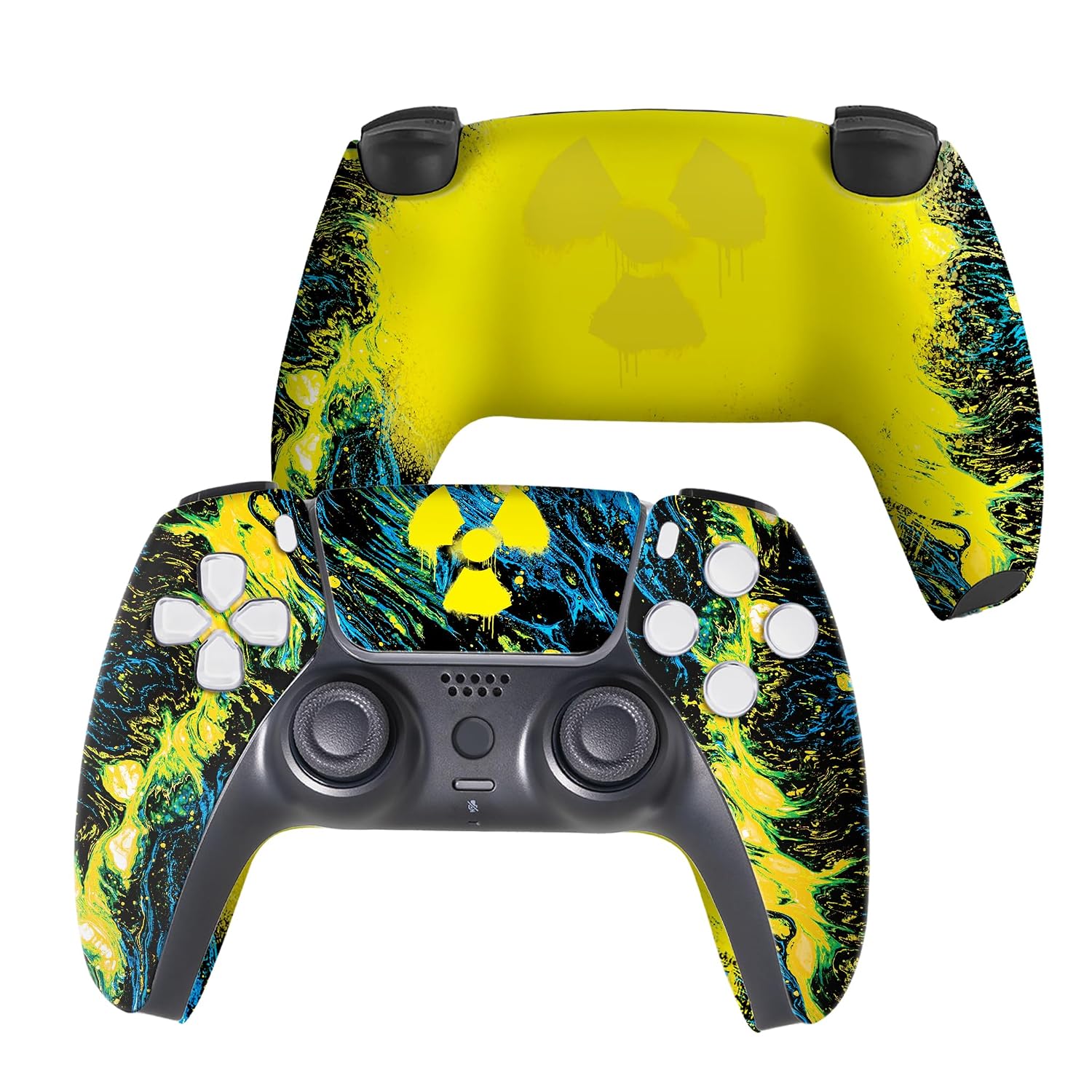 CONTROL INALÁMBRICO PERSONALIZADO RADIOACTIIVE PARA PS5 BCB CONTROLLERS - 1