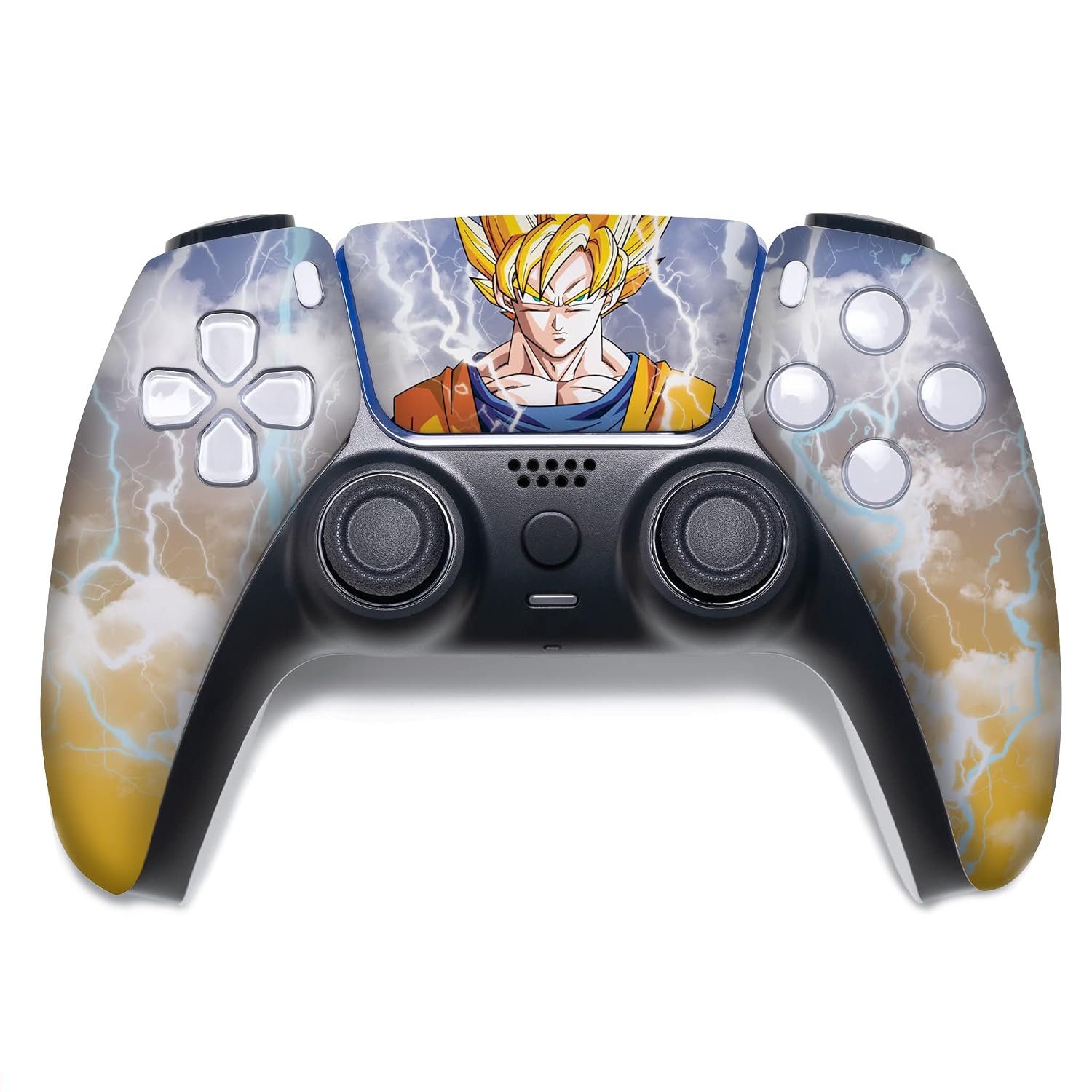 MANDO INALÁMBRICO BABY CUDDLE BOX D. B. Z. GO-KU CUSTOM PARA PS-5 - 1