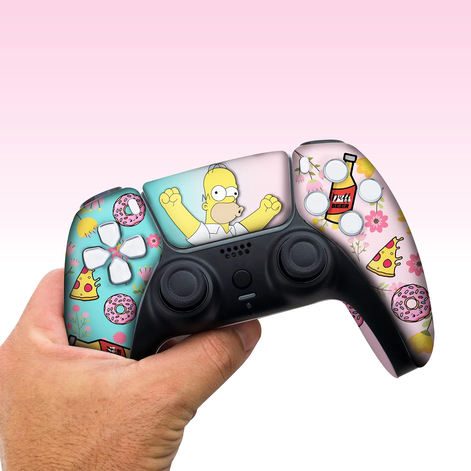 MANDO INALÁMBRICO PERSONALIZADO BABY CUDDLE BOX SIMPSSON PARA PS-5 - 5
