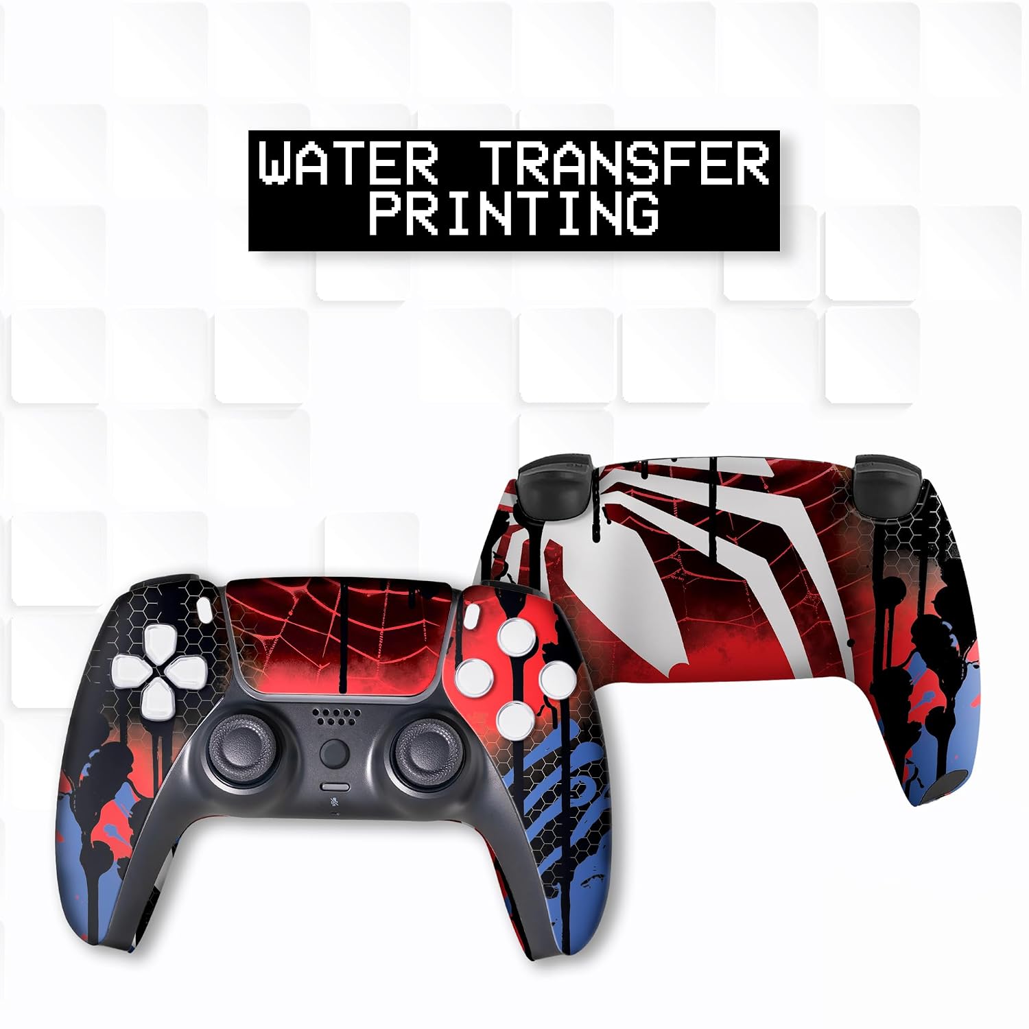 CONTROL INALÁMBRICO PERSONALIZADO WEB SLINGEER PARA PS5 BCB CONTROLLERS - 2