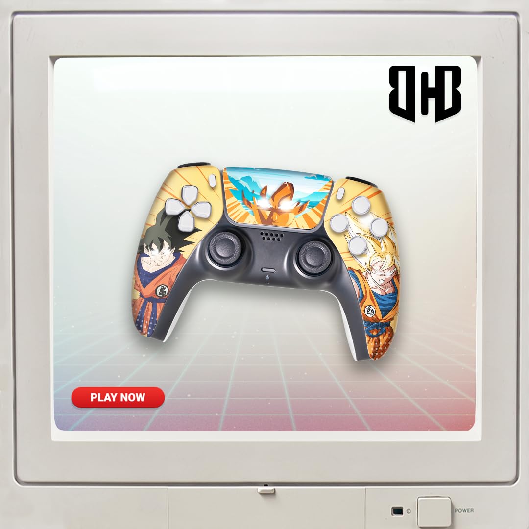 CONTROL INALÁMBRICO MODIFICADO OVERPOWERED GOKKU PARA PS-5 - 5