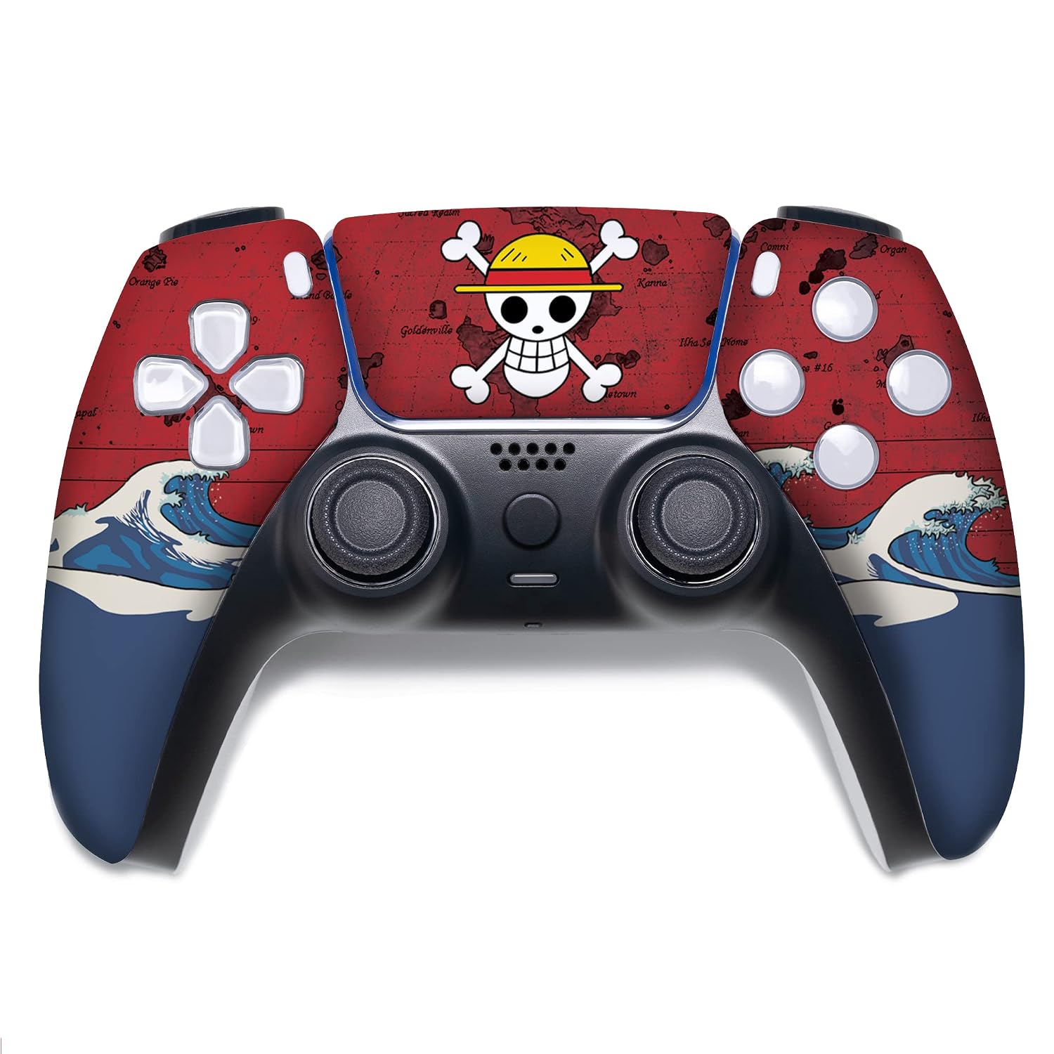 CONTROL INALÁMBRICO PERSONALIZADO ONE PIECE PARA PS5 MODIFICADO - 1