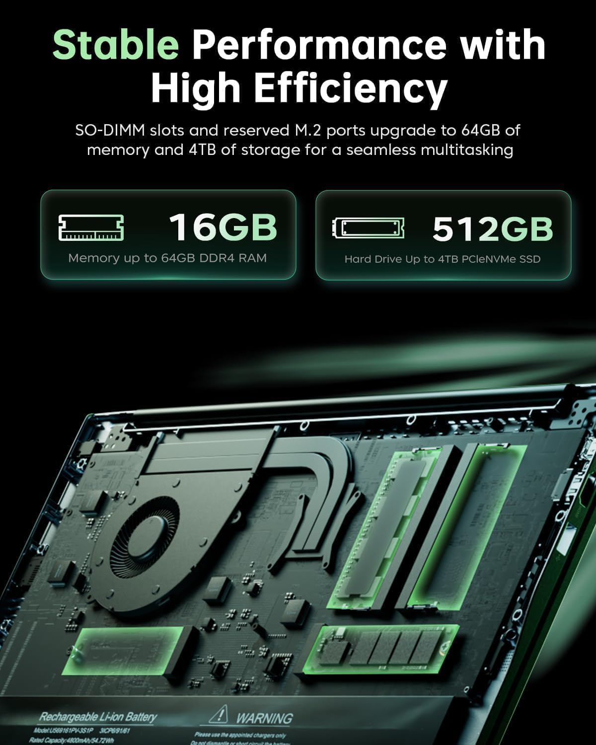 LAPTOP GAMING MALLRACE 2026 AMD RYZEN 7 5700U 16GB 512GB SSD 15.6' FULL HD - 3