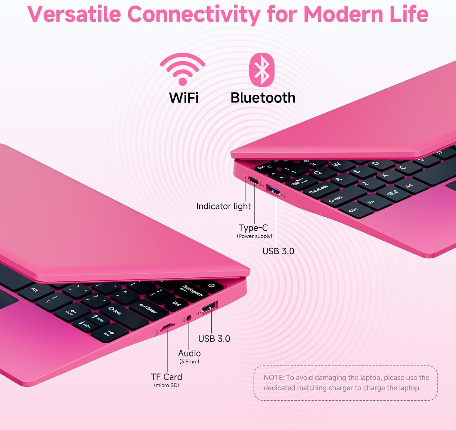 TABLET ZHAOHUIXIN 10.1 PULGADAS QUAD-CORE 2GB RAM 64GB ANDROID 12 ROSADO - 2