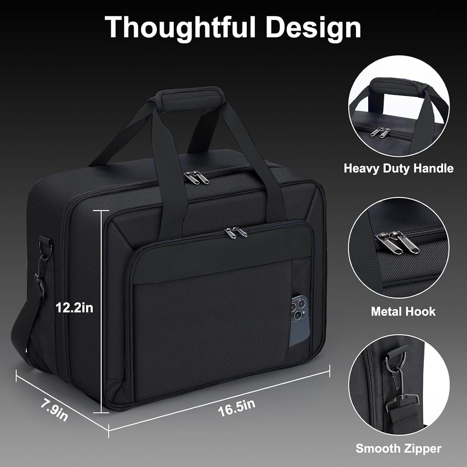 ESTUCHE PARA PS5 GDNASIST NEGRO - 3