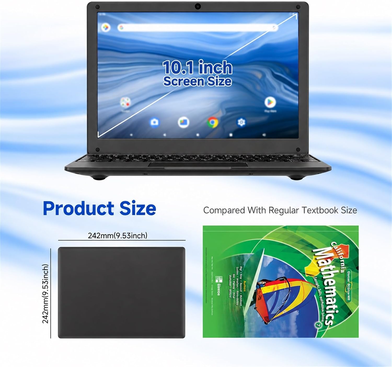 TABLET MINI NETBOOK ZHAOHUIXIN 10.1 PULGADAS QUAD-CORE 2GB RAM 64GB ANDROID 12 - 2