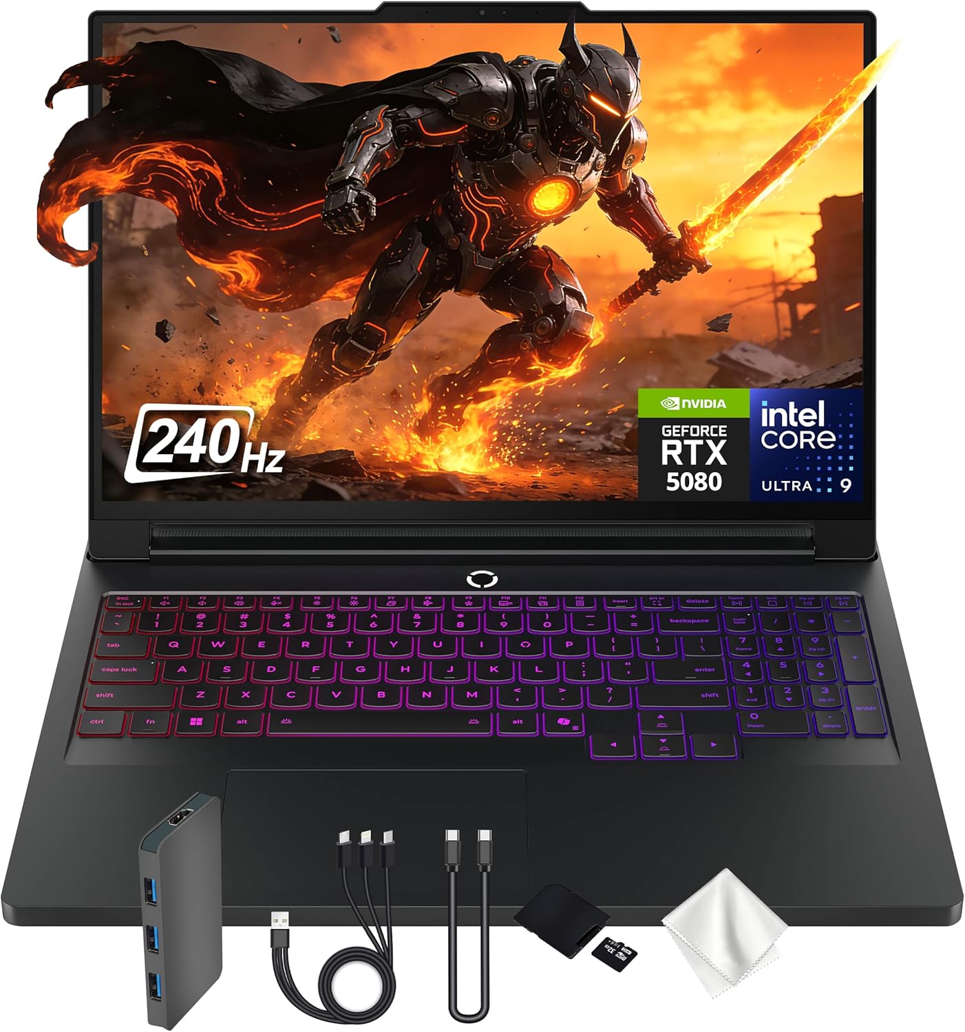 LAPTOP LENOVO LEGION PRO 7I 16' WQXGA 240HZ INTEL CORE ULTRA 9 275HX 32GB DDR5 4TB SSD RTX 5080 - 1