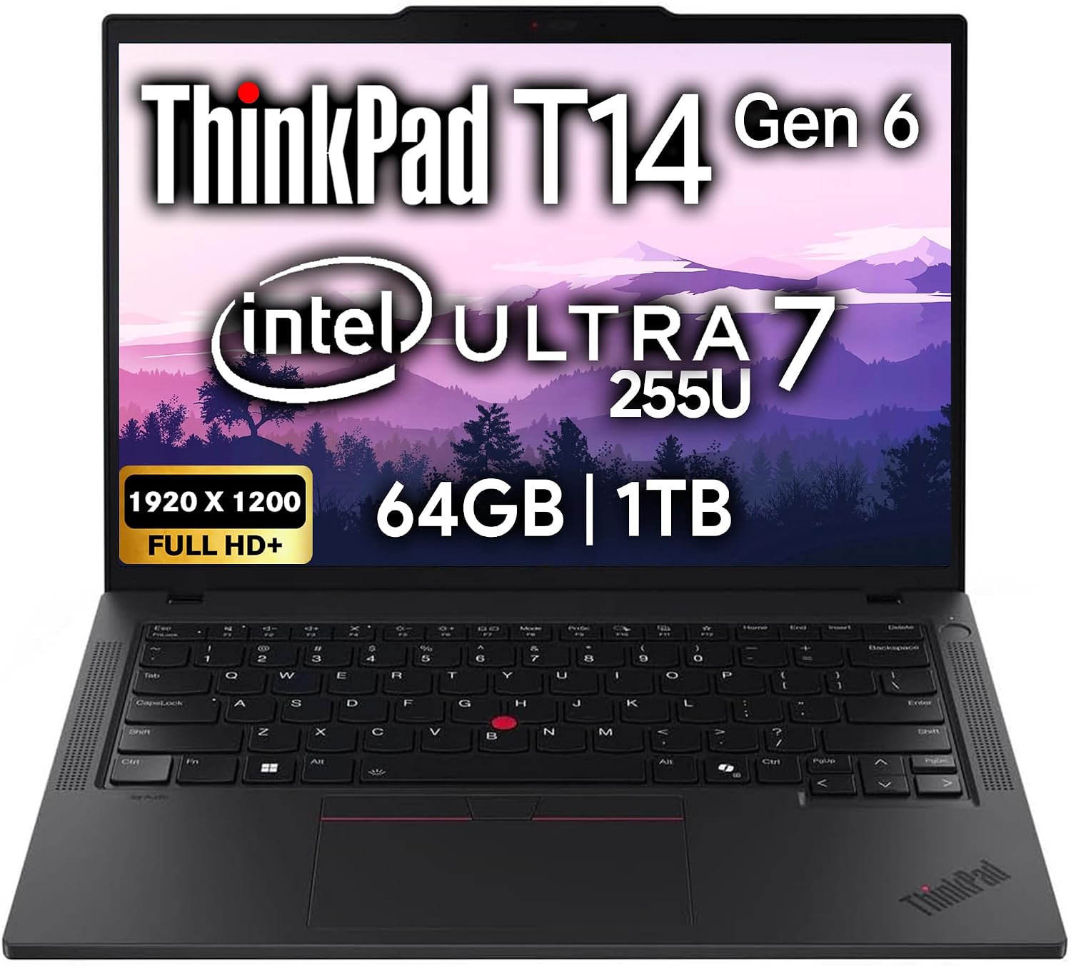LAPTOP LENOVO THINKPAD T14 GEN 6 14' FHD+ IPS INTEL CORE ULTRA 7 64GB RAM 1TB SSD - 1