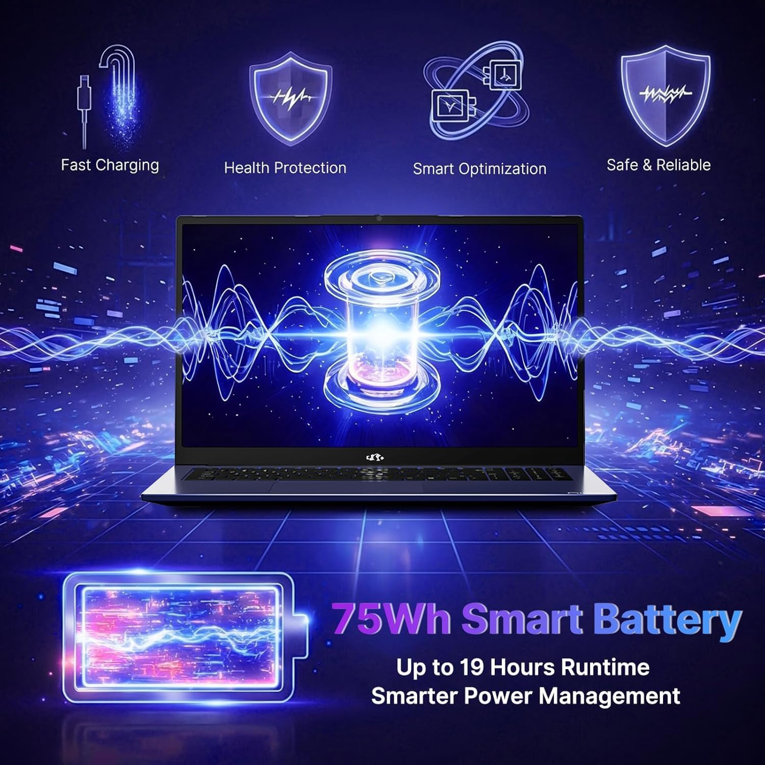LAPTOP GAMER NIMO 17.3' RYZEN 9 8945HS 32GB DDR5 1TB SSD RADEON 780M NEGRO - 5
