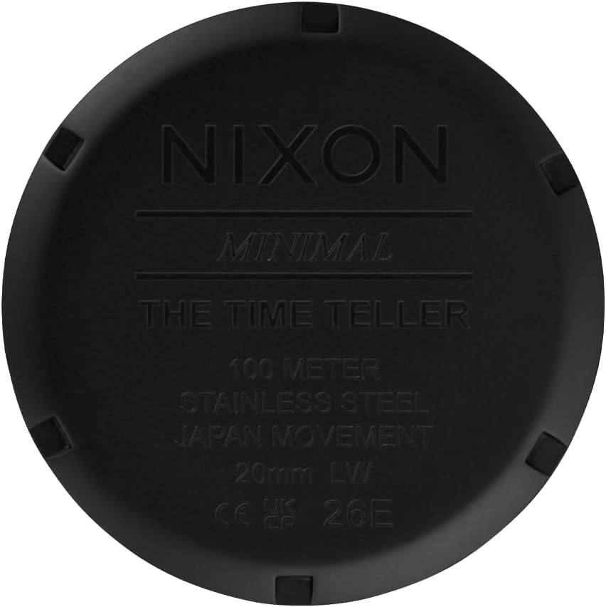 RELOJ DE PULSERA NIXON TIME TELLER A045 PARA HOMBRE 37MM ACERO INOXIDABLE - 5