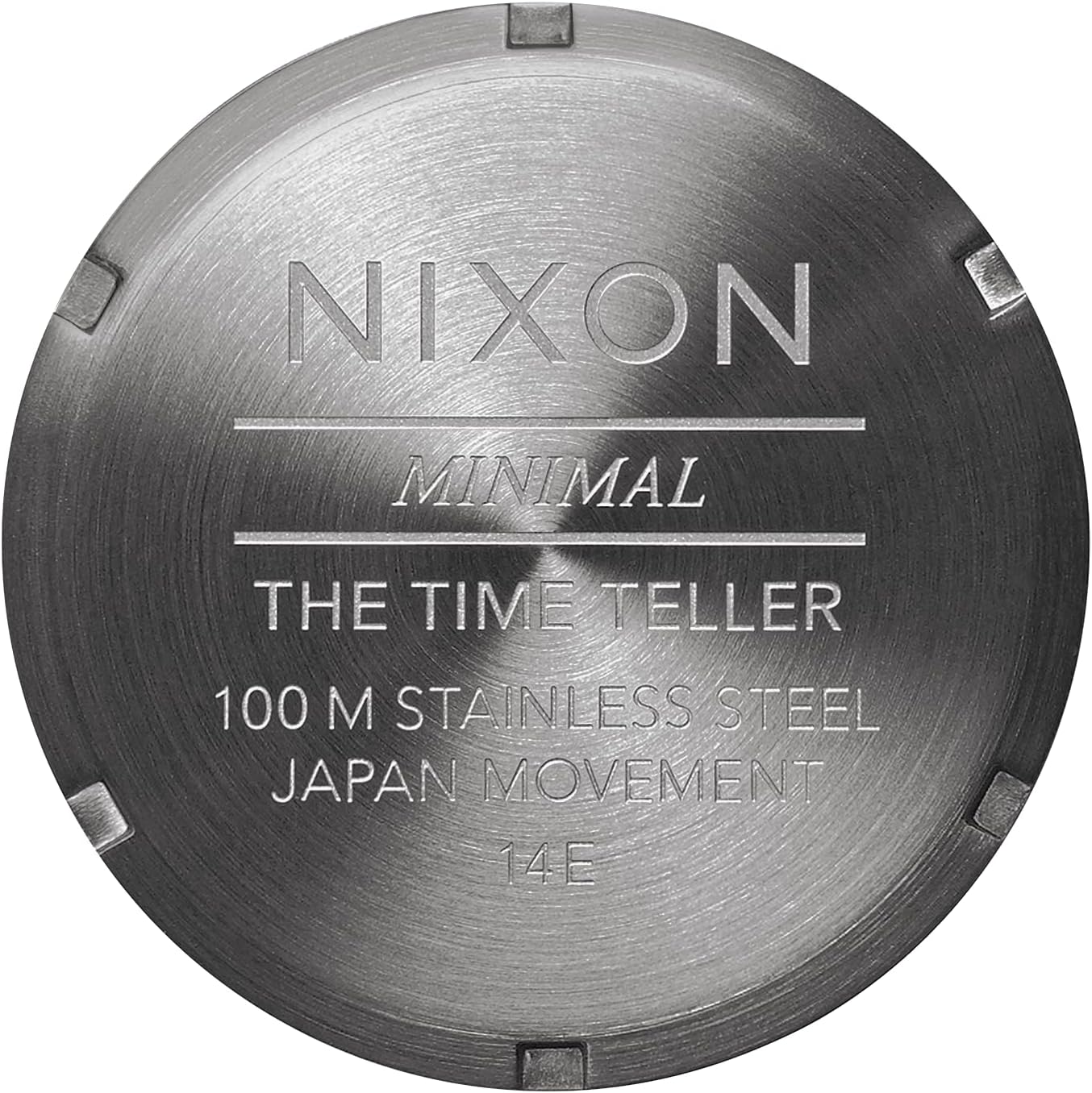 RELOJ DE PULSERA NIXON TIME TELLER A045 37MM ACERO - 4