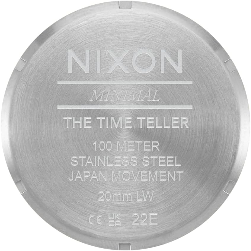 RELOJ DE PULSERA NIXON TIME TELLER A045 ACERO 37MM - 5