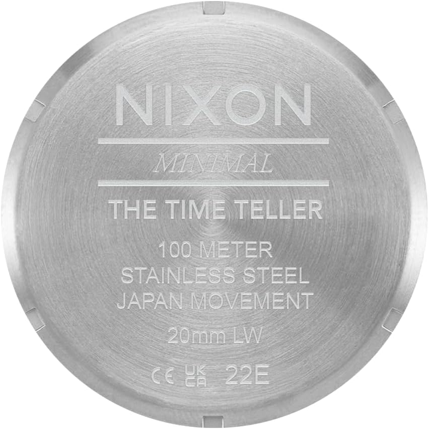 RELOJ DE PULSERA NIXON TIME TELLER A045 PARA HOMBRE 37MM ACERO INOXIDABLE - 5