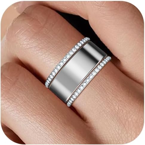 ANILLOS APILABLES ZOOROO 14K CHAPADO EN ORO PARA OURA RING 5/GEN 4/3 2 UNIDADES - 1