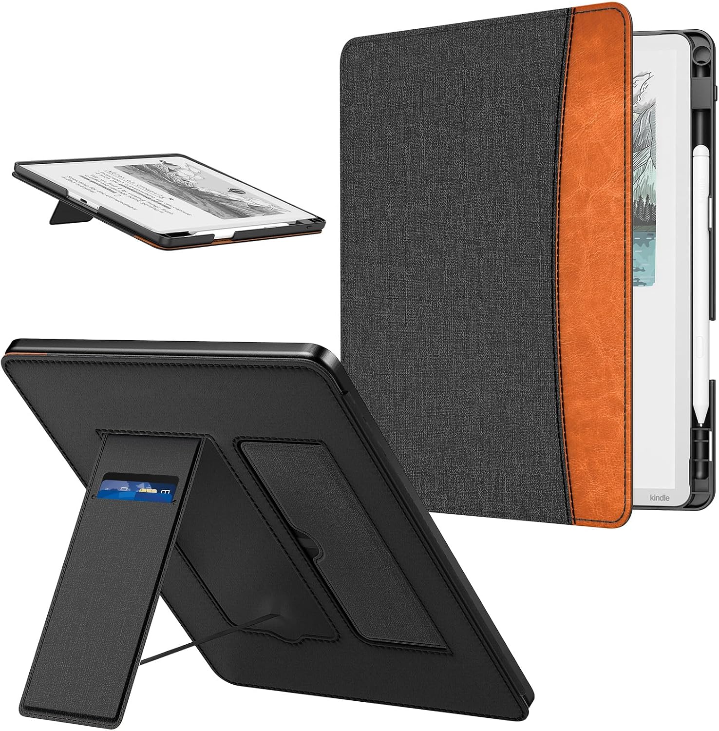 FUNDA MOKO STAND PARA KINDLE SCRIBE 11' 3RA GENERACIÓN 2025 DOBLE COLOR - 1