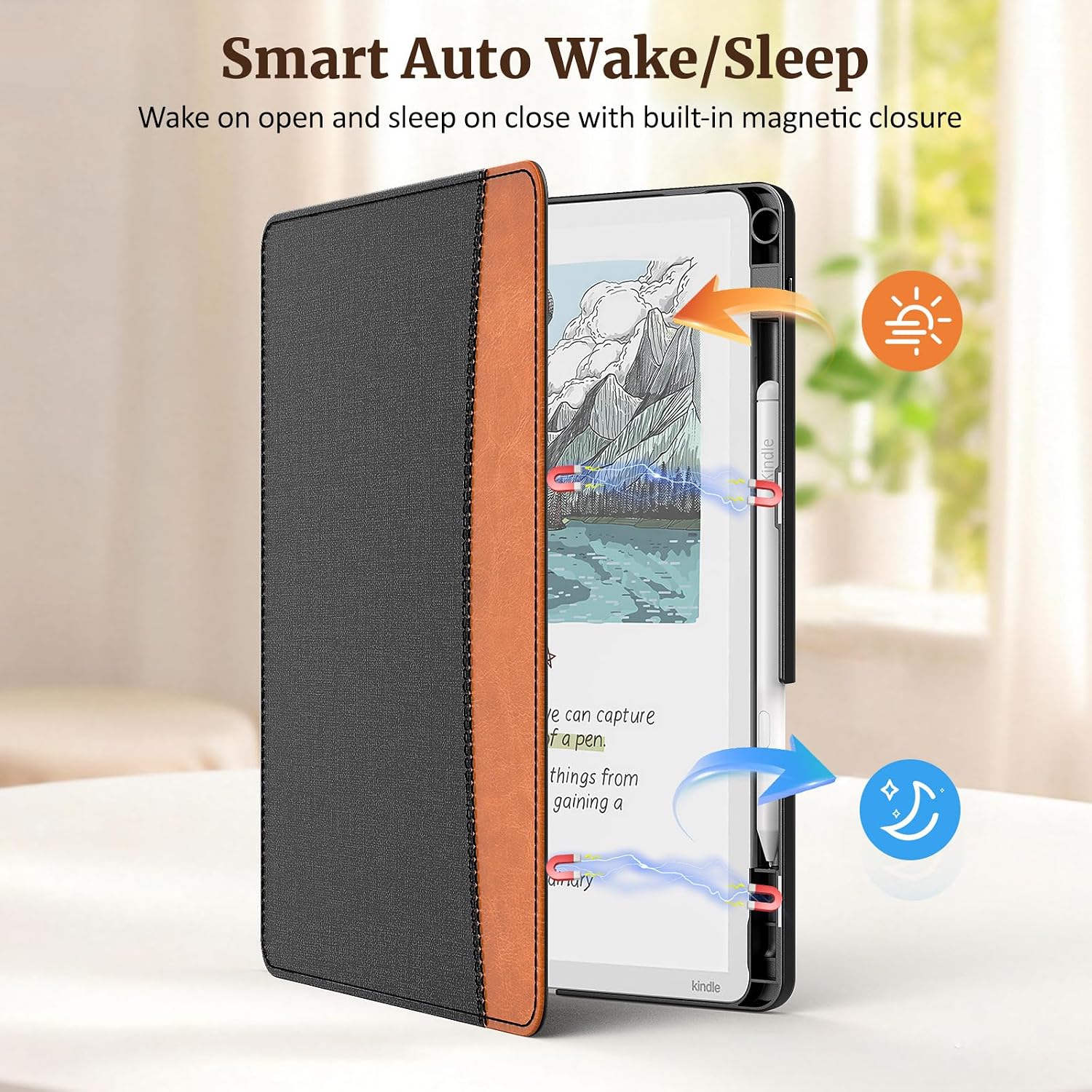 FUNDA MOKO STAND PARA KINDLE SCRIBE 11' 3RA GENERACIÓN 2025 DOBLE COLOR - 3