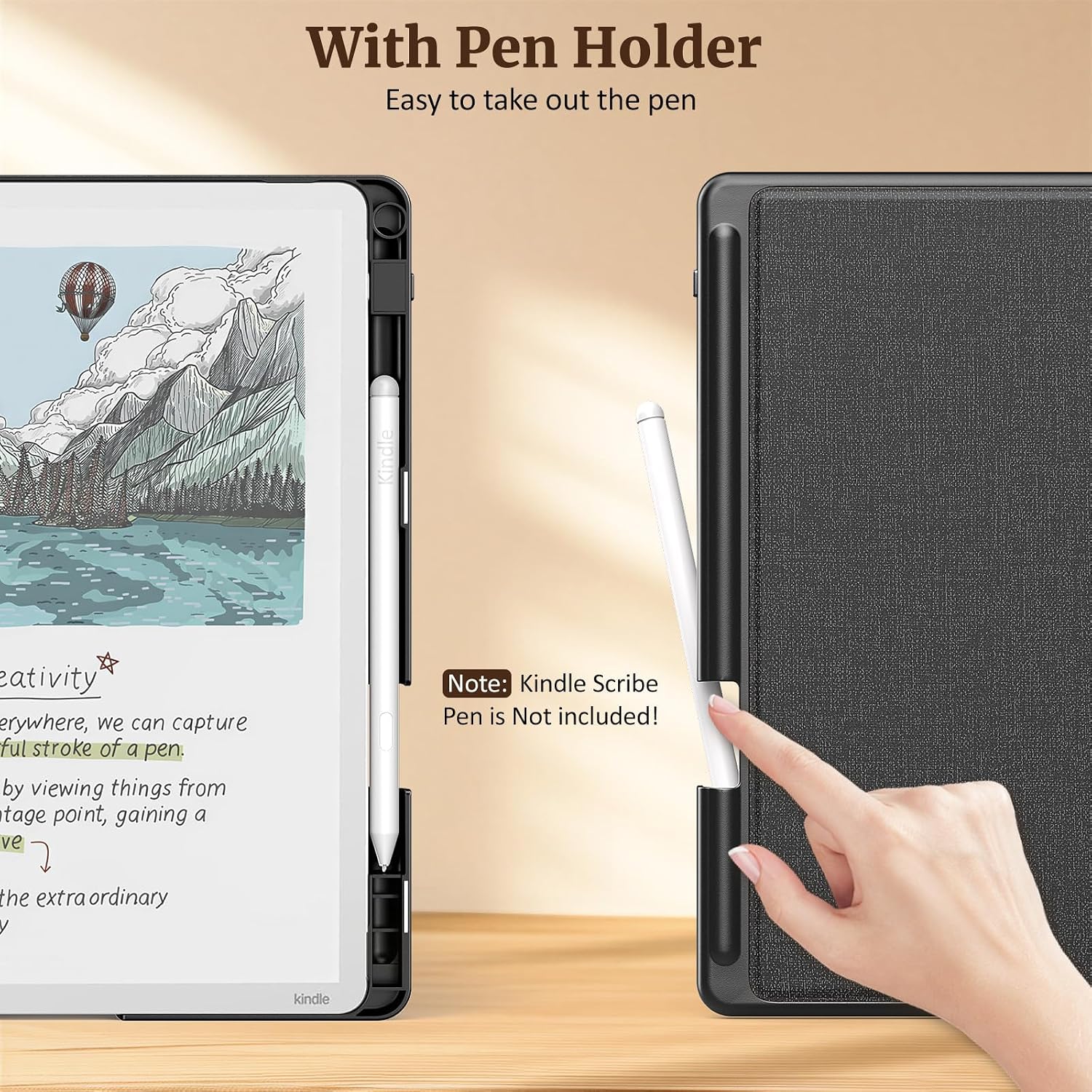 FUNDA MOKO STAND PARA KINDLE SCRIBE 11' 3RA GENERACIÓN 2025 DOBLE COLOR - 5