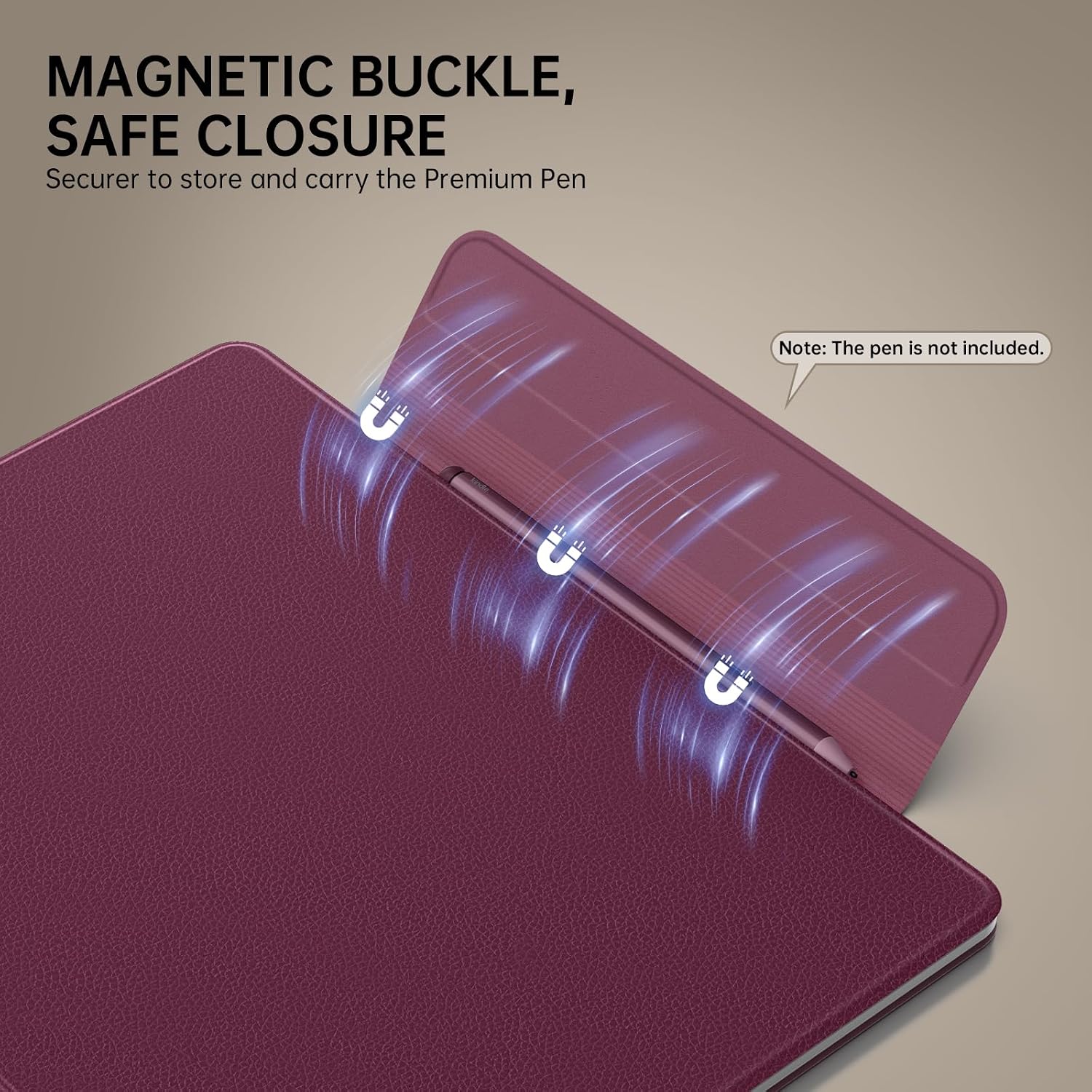FUNDA MAGNÉTICA MOKO PARA KINDLE SCRIBE 11' 3RA GENERACIÓN Y COLORSOFT 1RA GENERACIÓN 2025 - 4