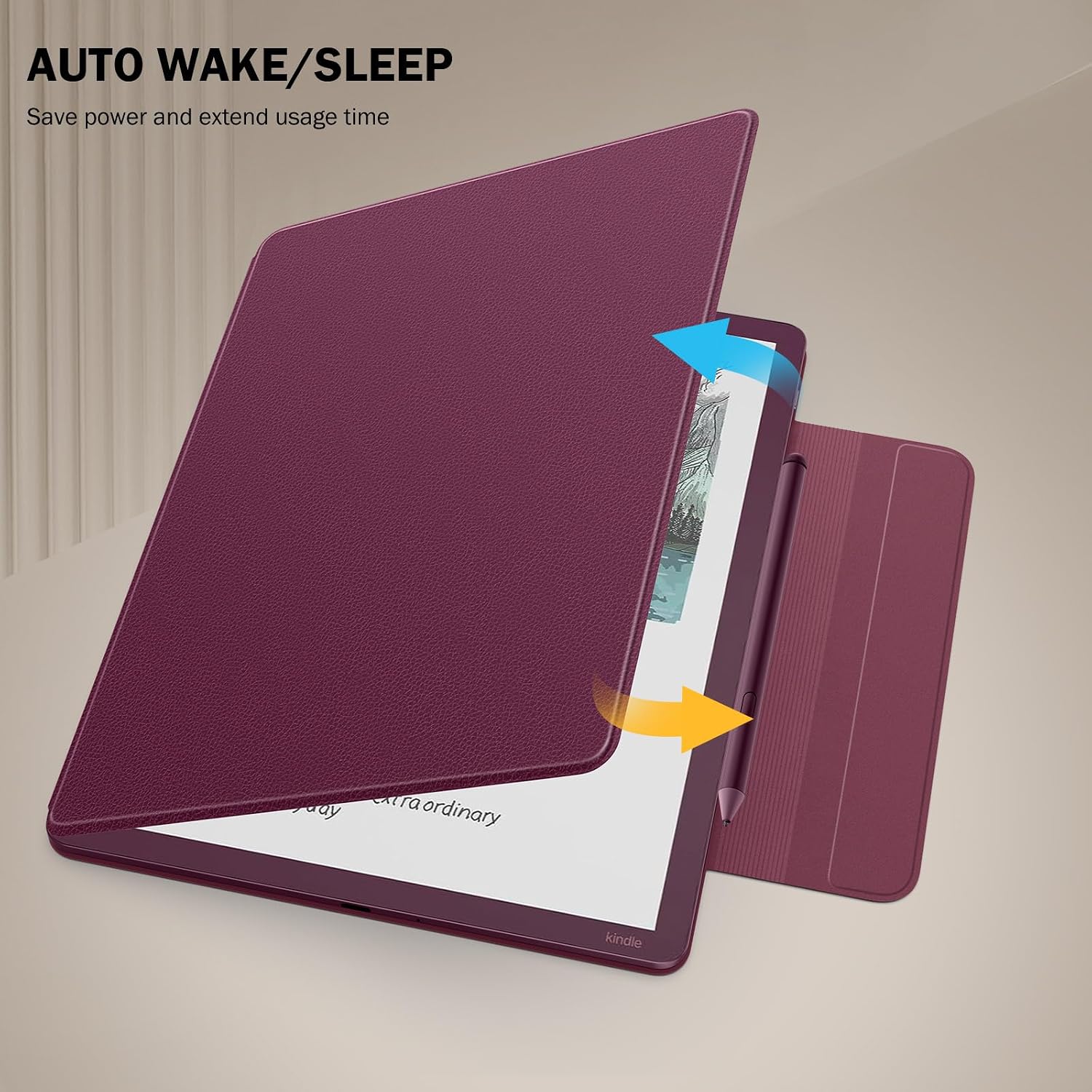 FUNDA MAGNÉTICA MOKO PARA KINDLE SCRIBE 11' 3RA GENERACIÓN Y COLORSOFT 1RA GENERACIÓN 2025 - 5