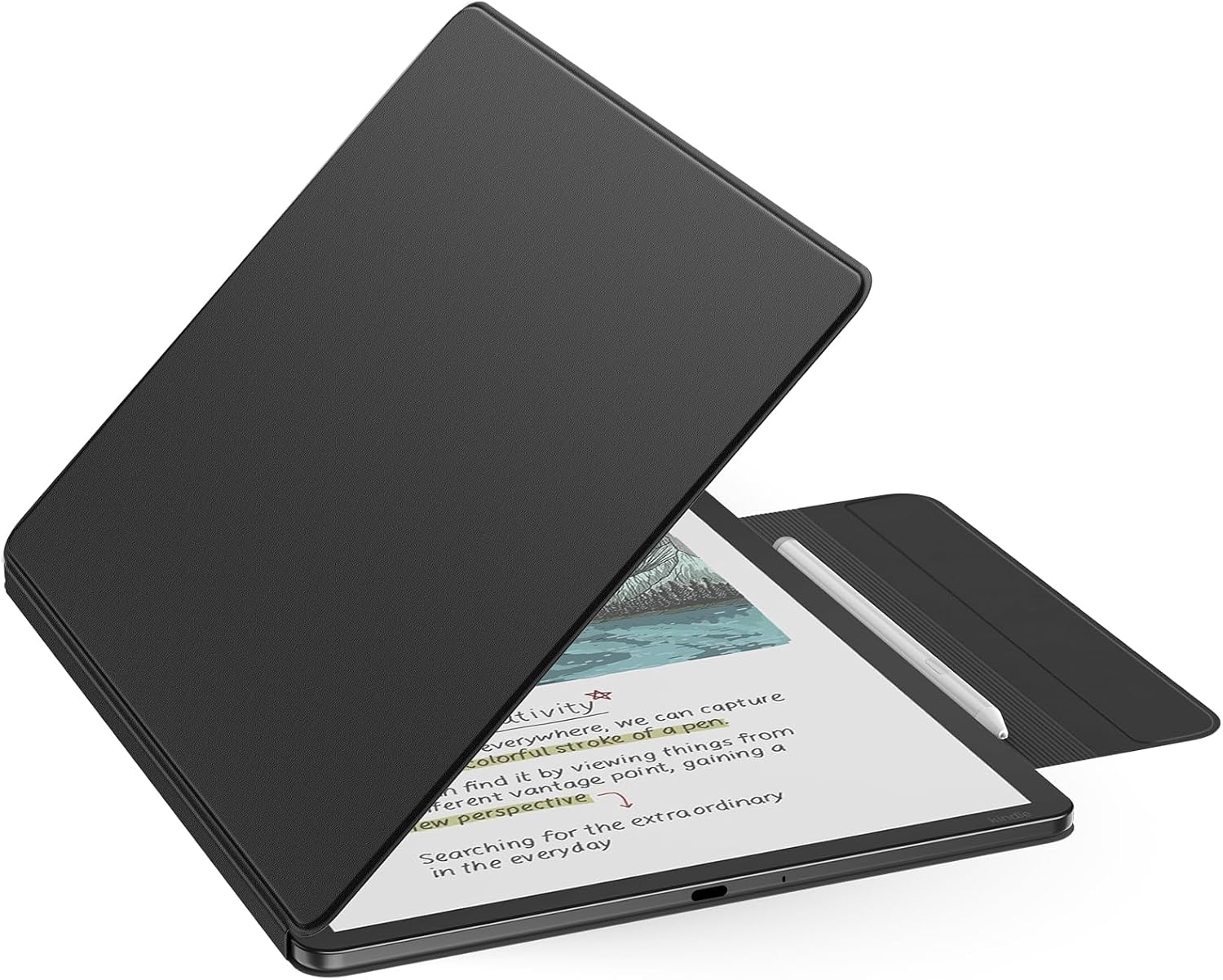 FUNDA MAGNÉTICA MOKO PARA KINDLE SCRIBE 11' 3RA GENERACIÓN Y COLORSOFT 1RA GENERACIÓN 2025 NEGRA - 1
