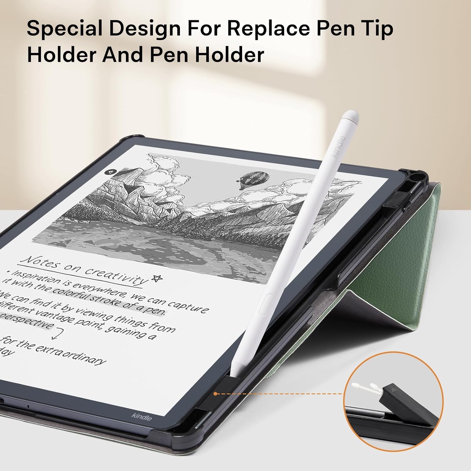 FUNDA COBAK STAND PARA KINDLE SCRIBE 11' 3RA GEN 2025 Y COLORSOFT - 4
