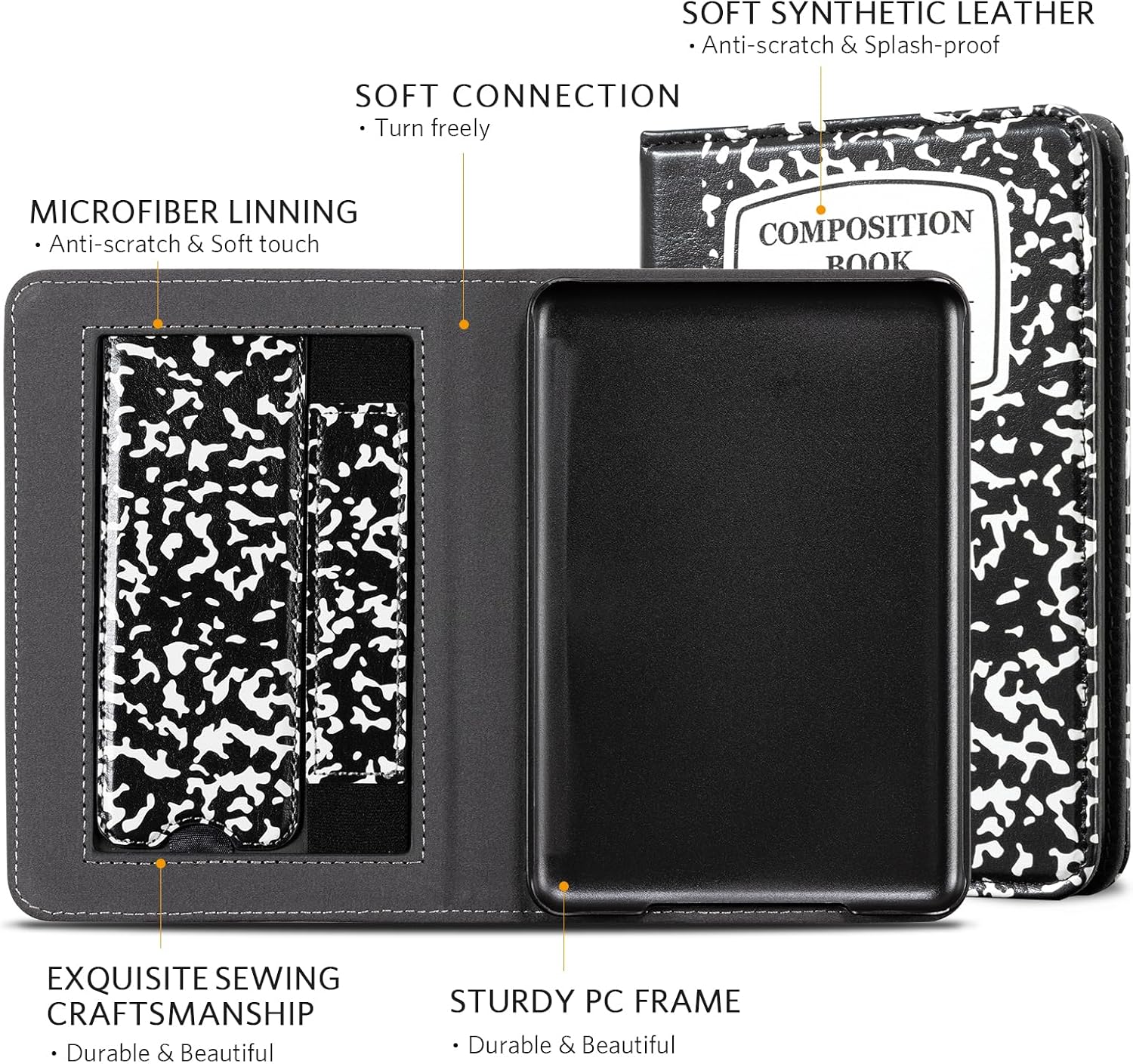 FUNDA CON SOPORTE PARA KINDLE 6' COBAK 2024 Y 2022 11TH GEN - 4