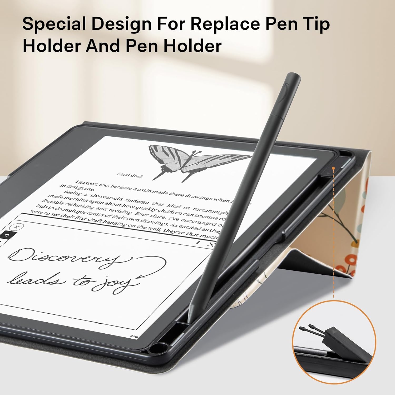 FUNDA CON SOPORTE COBAK PARA TCL EBOOK 10.2 PULGADAS - 3