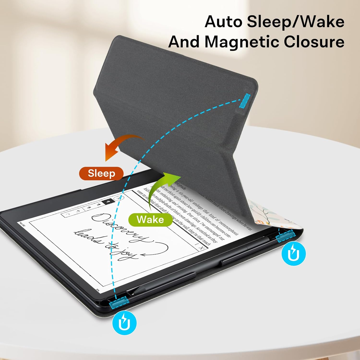 FUNDA CON SOPORTE COBAK PARA TCL EBOOK 10.2 PULGADAS - 5