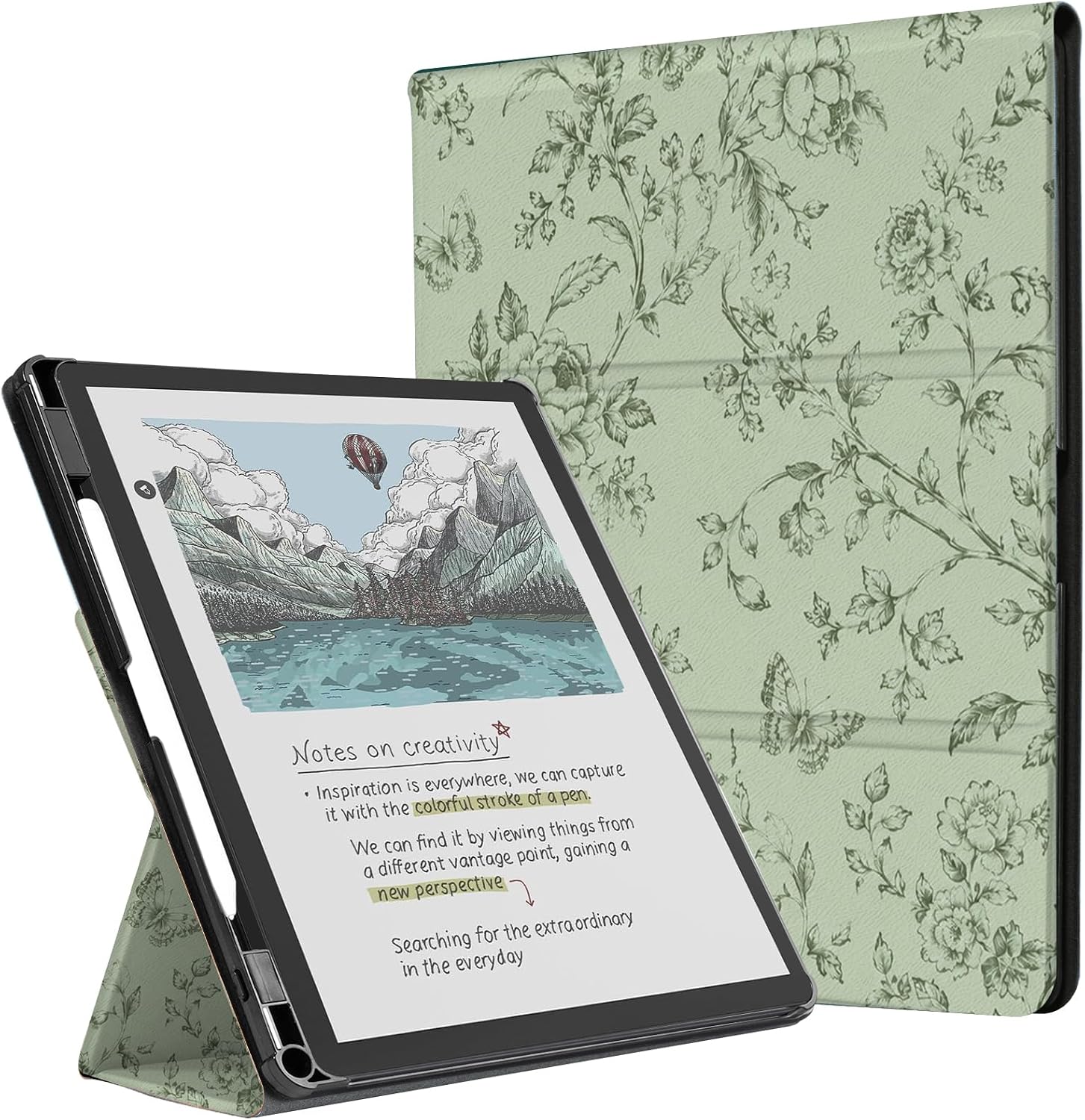 FUNDA COBAK PARA DISPOSITIVO TCL 11' CON SOPORTE, AUTO ENCENDIDO Y SOPORTE PARA LÁPIZ - 1