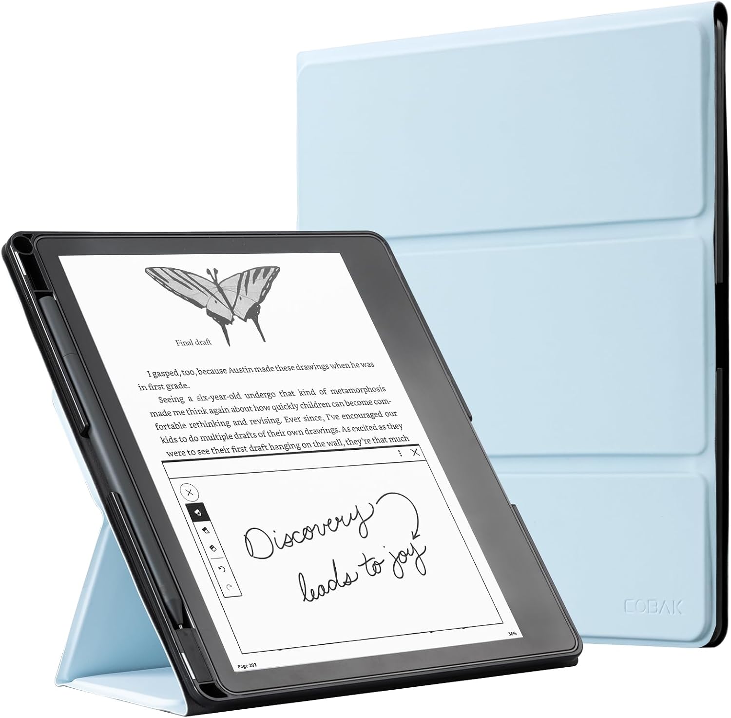 FUNDA CON SOPORTE COBAK PARA TCL EBOOK READER 10.2 PULGADAS - 1