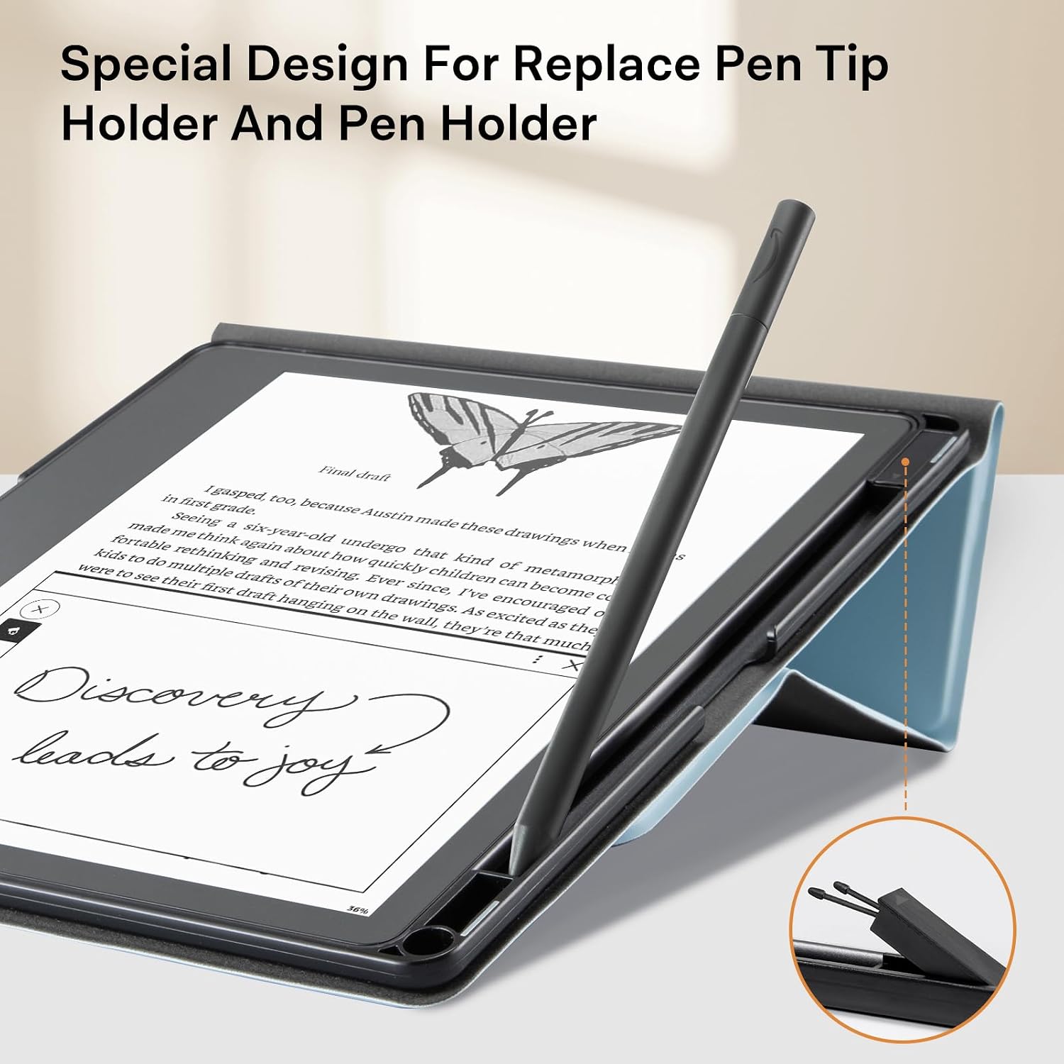 FUNDA CON SOPORTE COBAK PARA TCL EBOOK READER 10.2 PULGADAS - 3