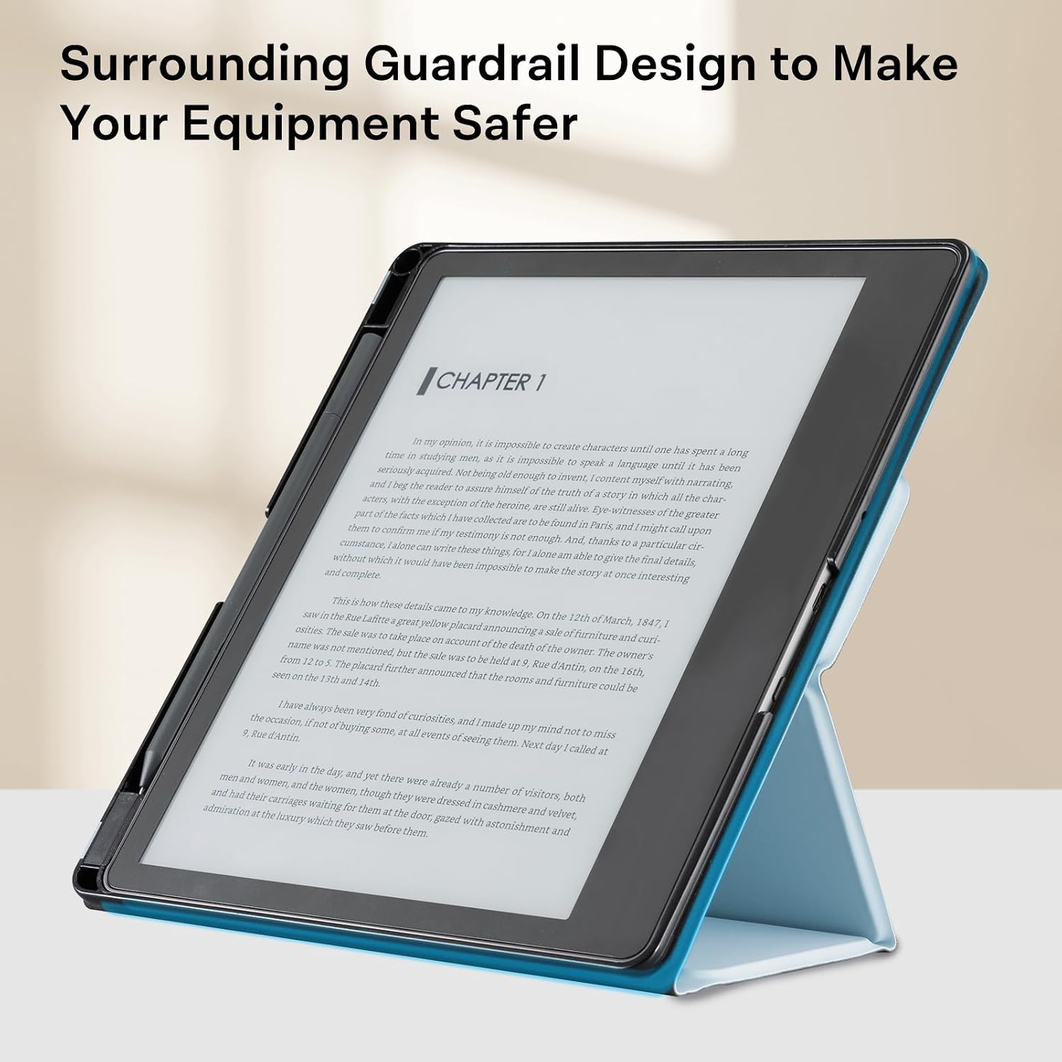 FUNDA CON SOPORTE COBAK PARA TCL EBOOK READER 10.2 PULGADAS - 4