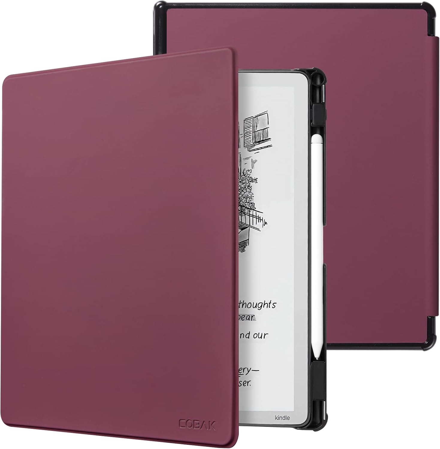 FUNDA SLIM COBAK PARA DISPOSITIVO TCL 11' CON AUTO ENCENDIDO Y SOPORTE PARA LÁPIZ - 2