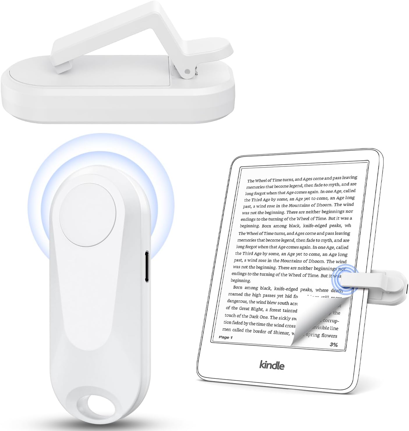 CONTROL REMOTO DATAFY PAGE TURNER PARA KINDLE IPHONE IPAD TABLETS EREADERS - 1