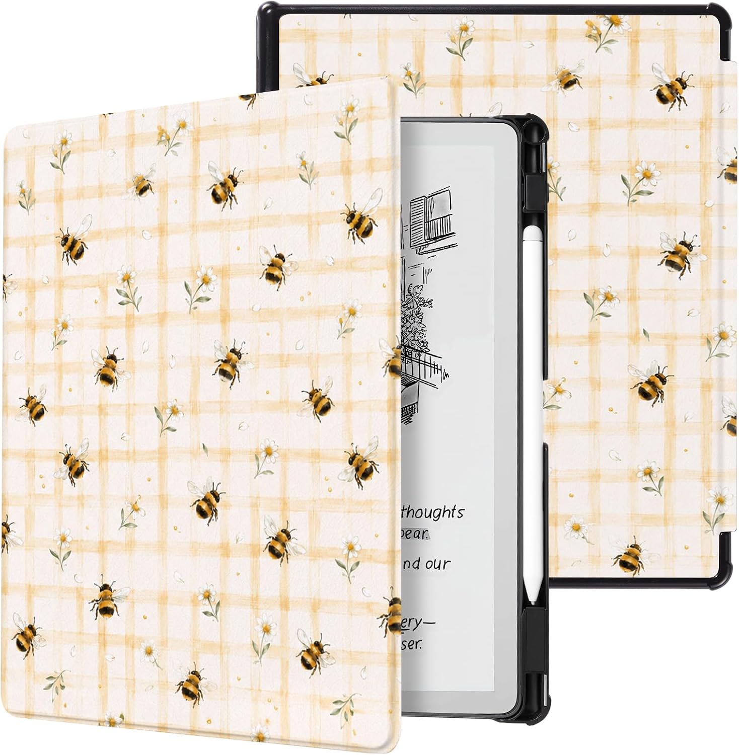 FUNDA COBAK SLIM PARA DISPOSITIVO TCL 11 PULGADAS CON AUTO ENCENDIDO Y APAGADO, SOPORTE PARA LÁPIZ - 1
