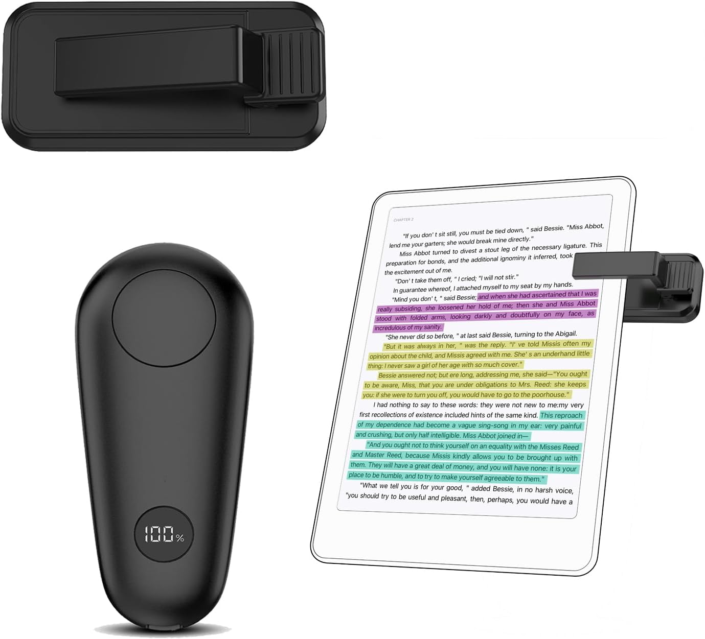 CONTROL REMOTO PARA PASAR PÁGINAS GEKVIVE PARA KINDLE PAPERWHITE SCRIBE - 1