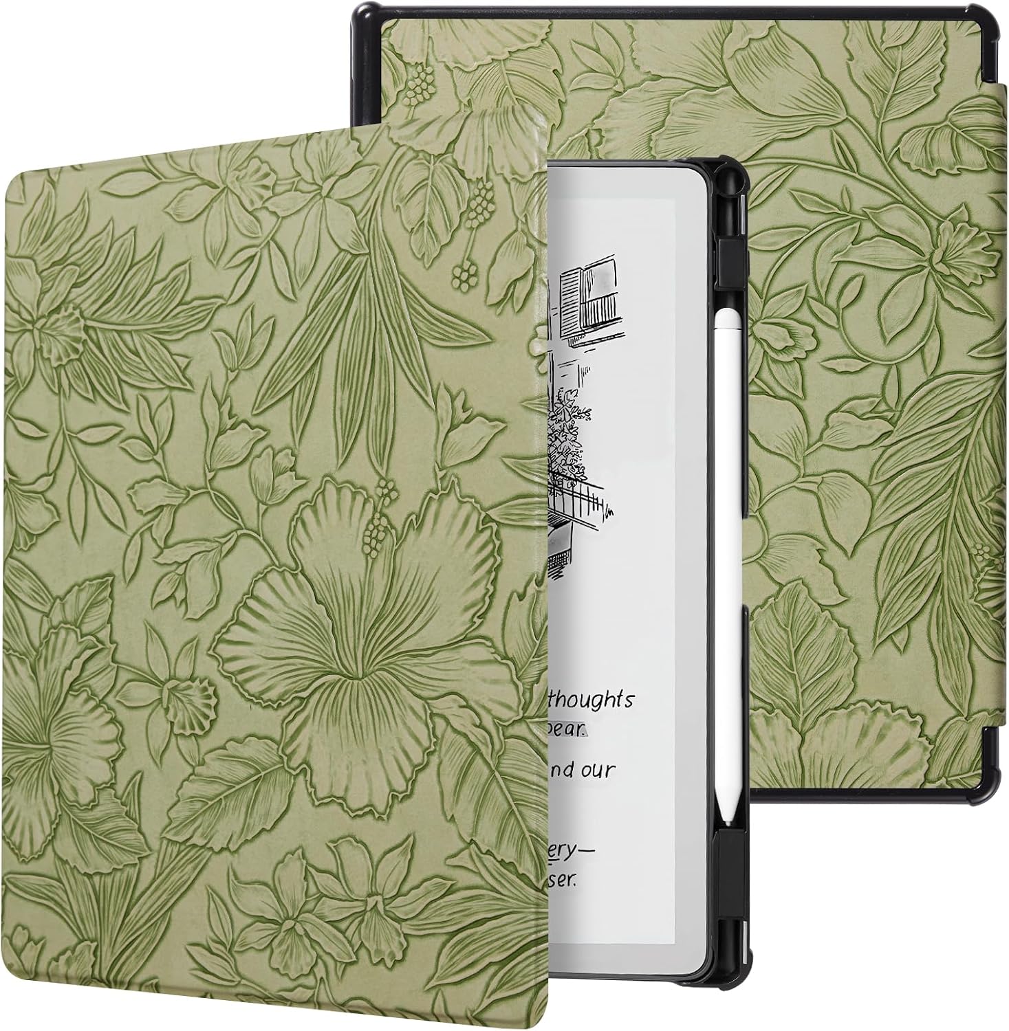 FUNDA PARA TABLET COBAK SLIM PARA DISPOSITIVO TCL 11 PULGADAS CON AUTO ENCENDIDO Y SOPORTE PARA LÁPIZ - 5