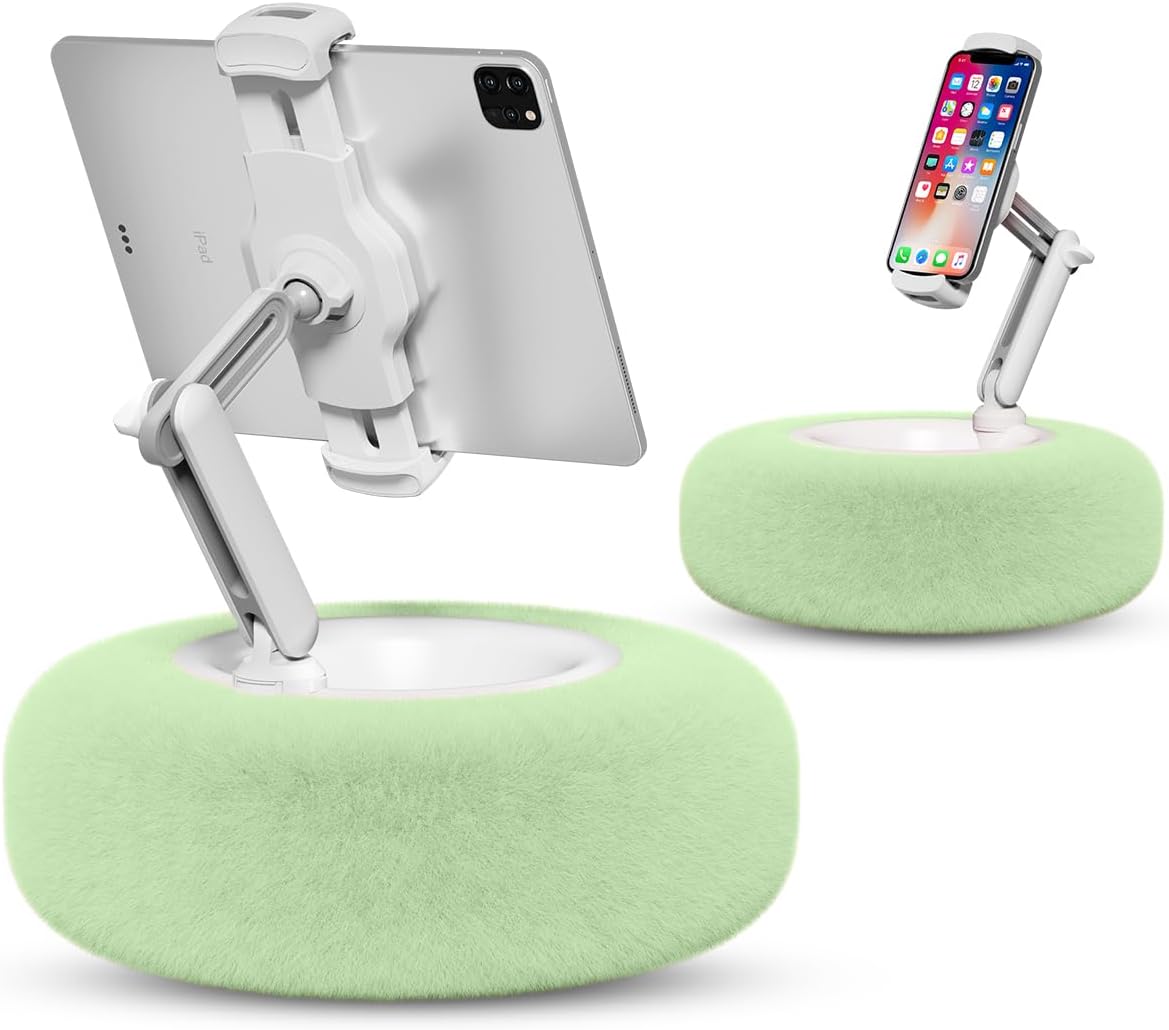 SOPORTE PARA TABLET VIOZON MODELO PILLOW VERDE COMPATIBLE 4.7-13 PULGADAS - 1
