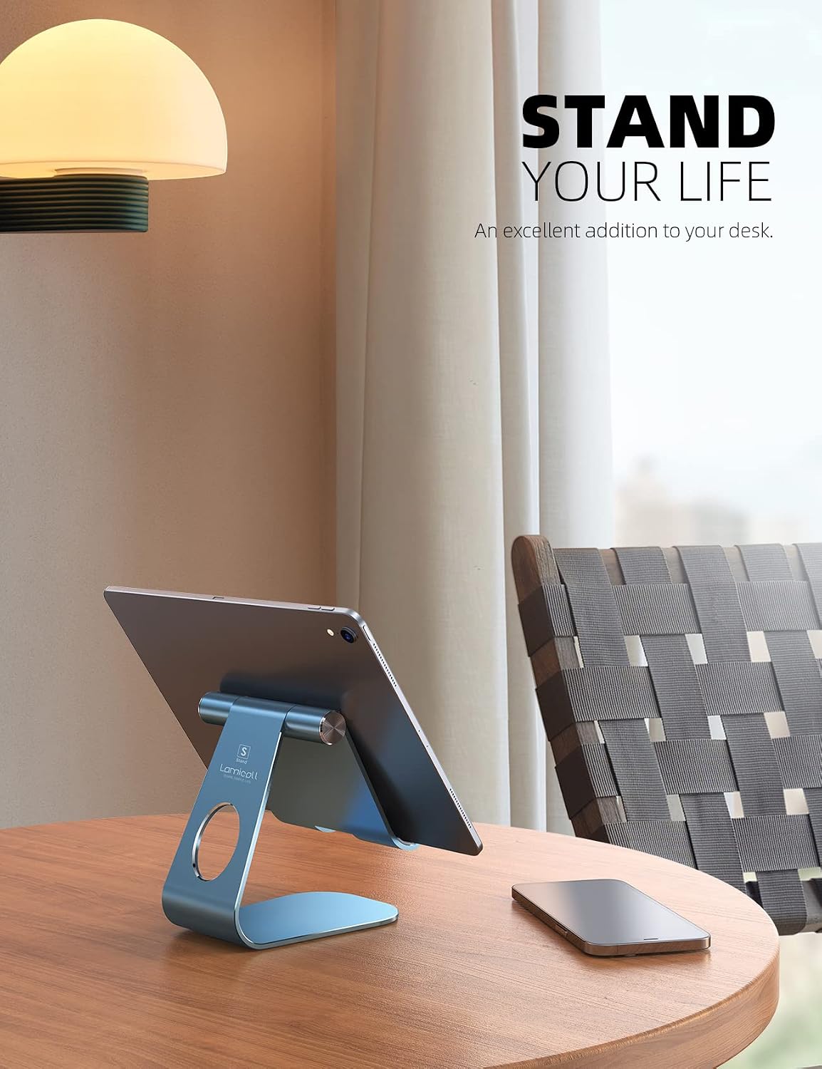 SOPORTE PARA TABLET LAMICALL AJUSTABLE ALUMINIO MULTIÁNGULO - 2