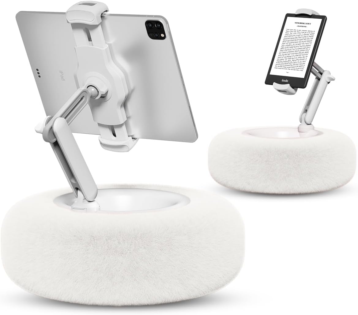 SOPORTE PARA TABLET VIOZON MODELO PILLOW COMPATIBLE 4.7-13 PULGADAS BLANCO - 1