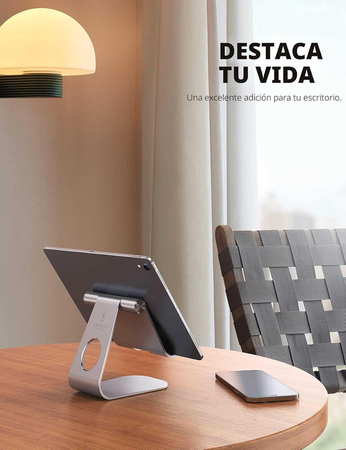 SOPORTE PARA TABLET LAMICALL AJUSTABLE ALUMINIO MULTIÁNGULO - 2