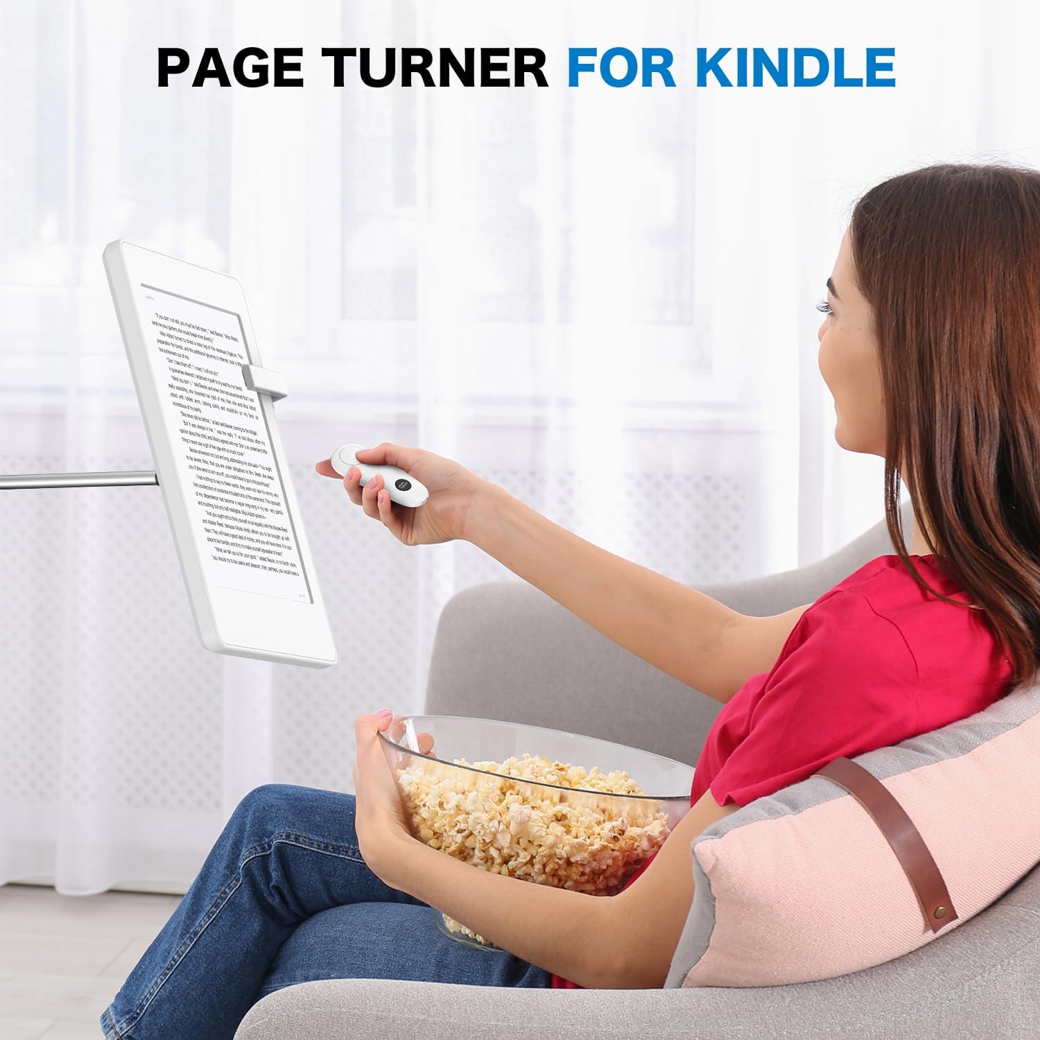 CONTROL REMOTO PARA PASAR PÁGINAS GEKVIVE PARA KINDLE PAPERWHITE SCRIBE - 2