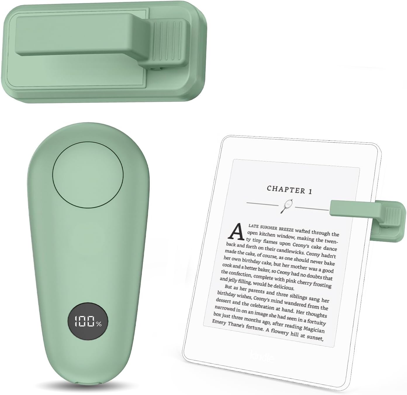 CONTROL REMOTO PARA PASAR PÁGINAS GEKVIVE PARA KINDLE PAPERWHITE Y SCRIBE - 1