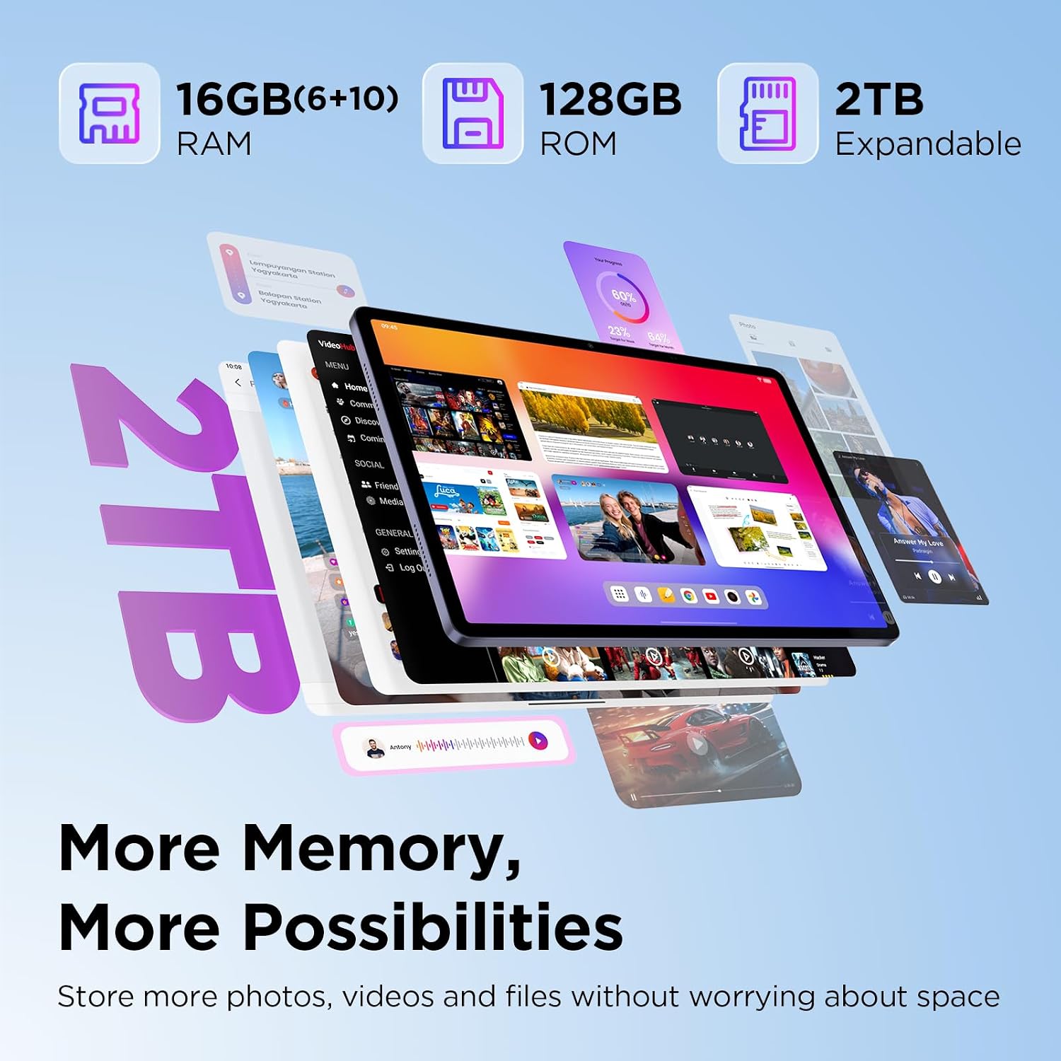 TABLET TCL TAB A1 PLUS ANDROID 12.2' 2.4K 120HZ 6+128GB - 4