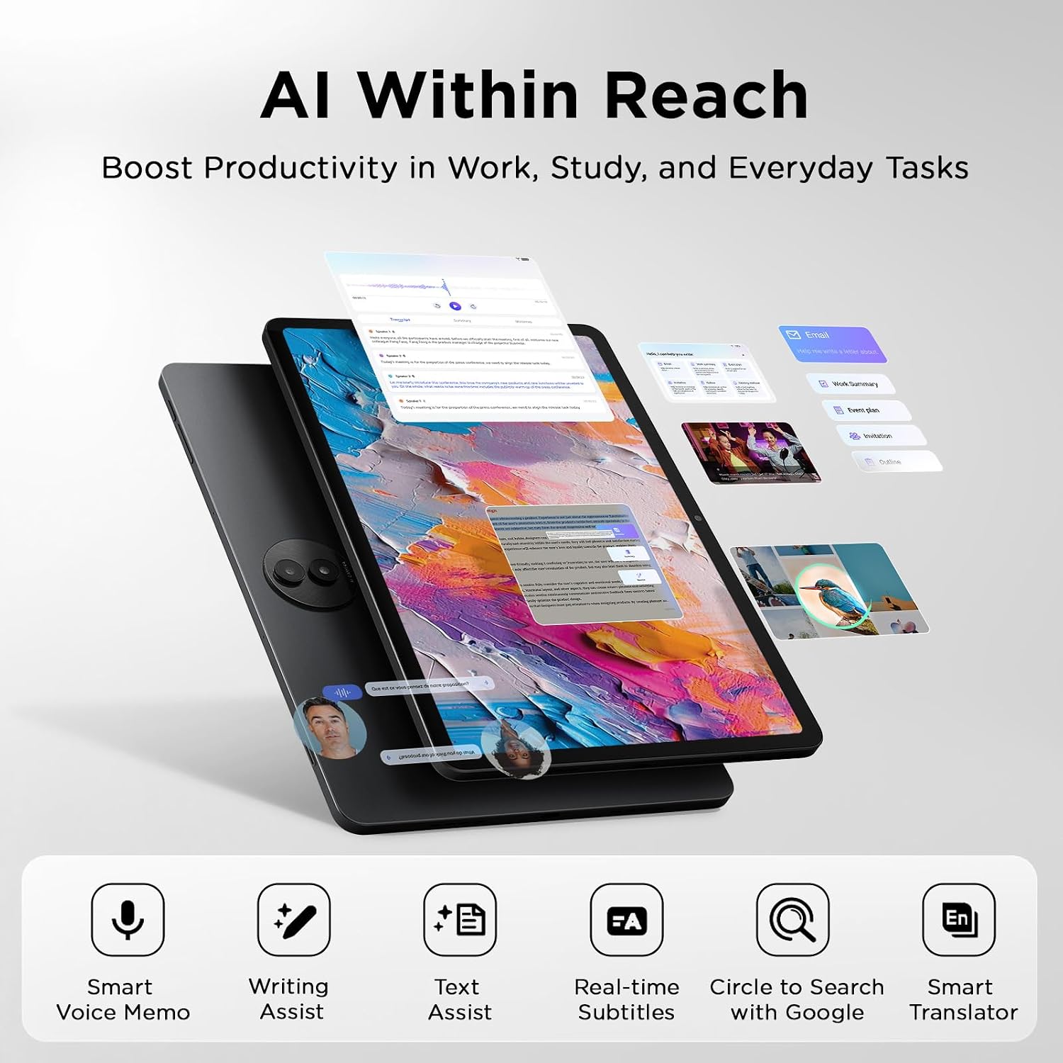 TABLET TCL NXTPAPER 11 PLUS 11.5' 2.2K 120HZ 8+256GB - 4