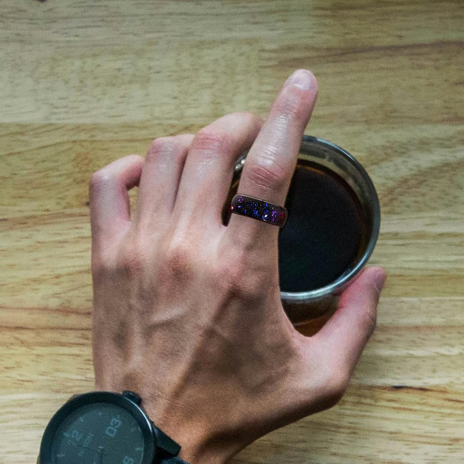 ANILLO INTELIGENTE NEXUVELL ORION NEBULA CON CHIP RFID T5577/CUID - 5