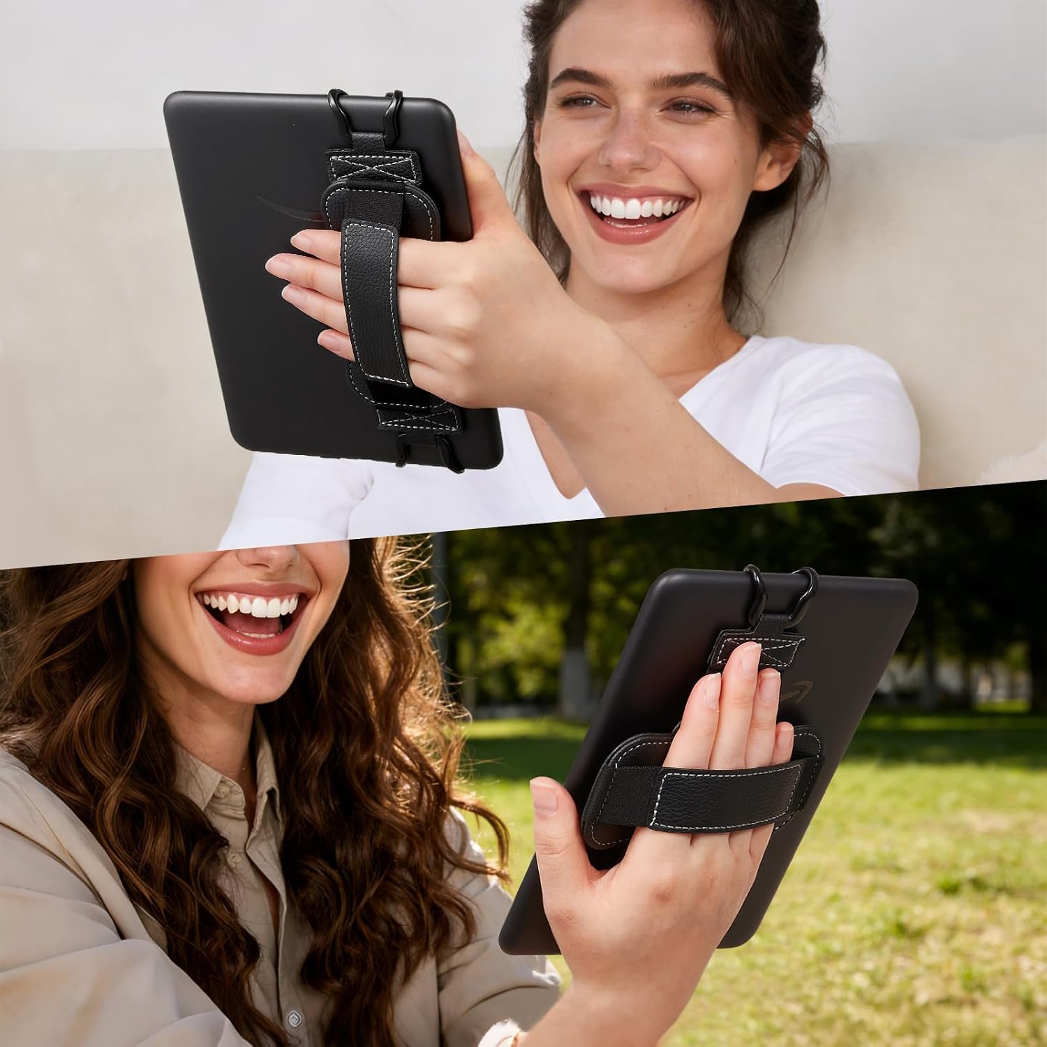 SOPORTE CON CORREA GIRATORIA COBAK PARA KINDLE/KOBO/VOYAGA/LENOVO/SONY 6-7.5 PULGADAS - 4